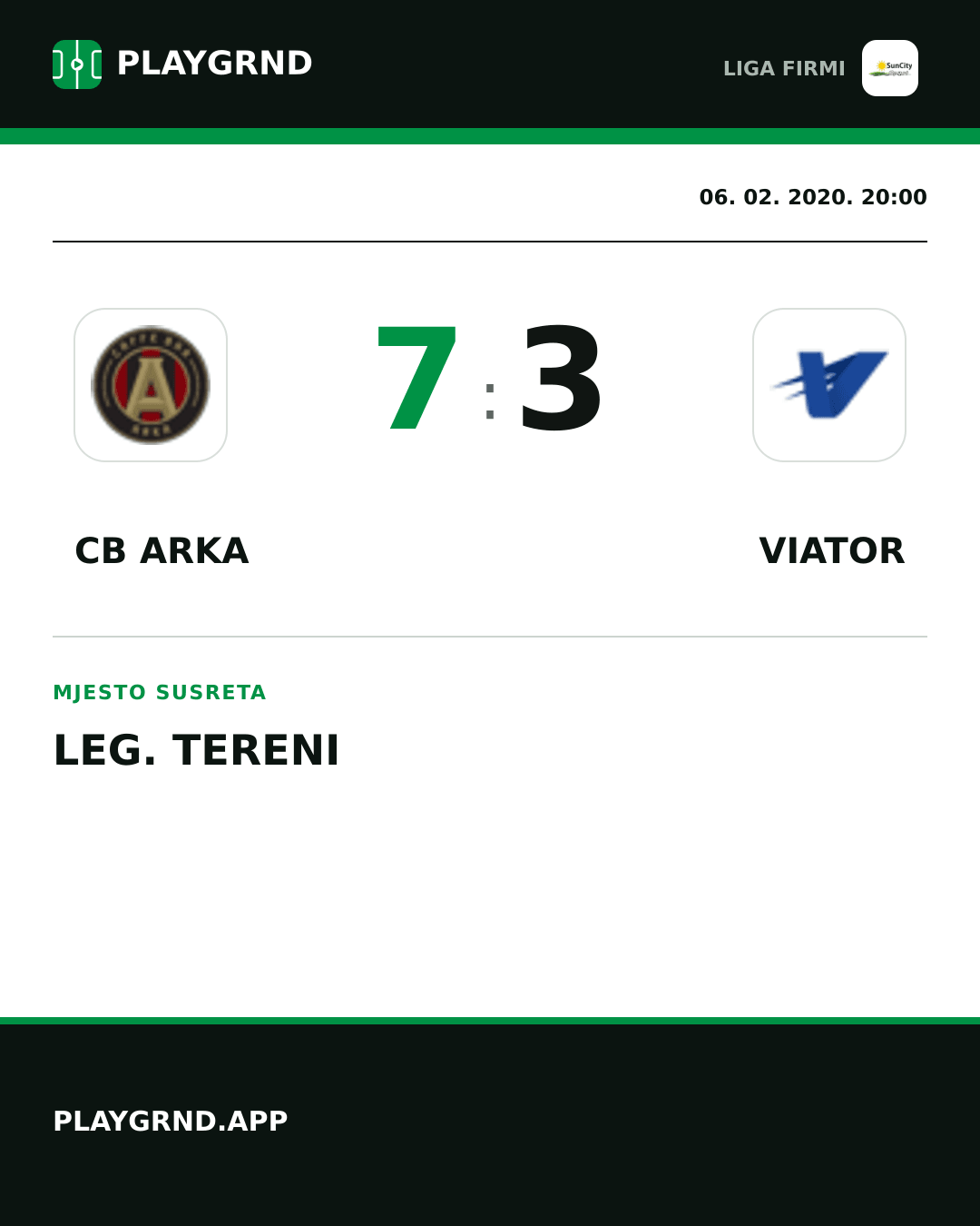Instagram slika: CB Arka 7:3 Viator