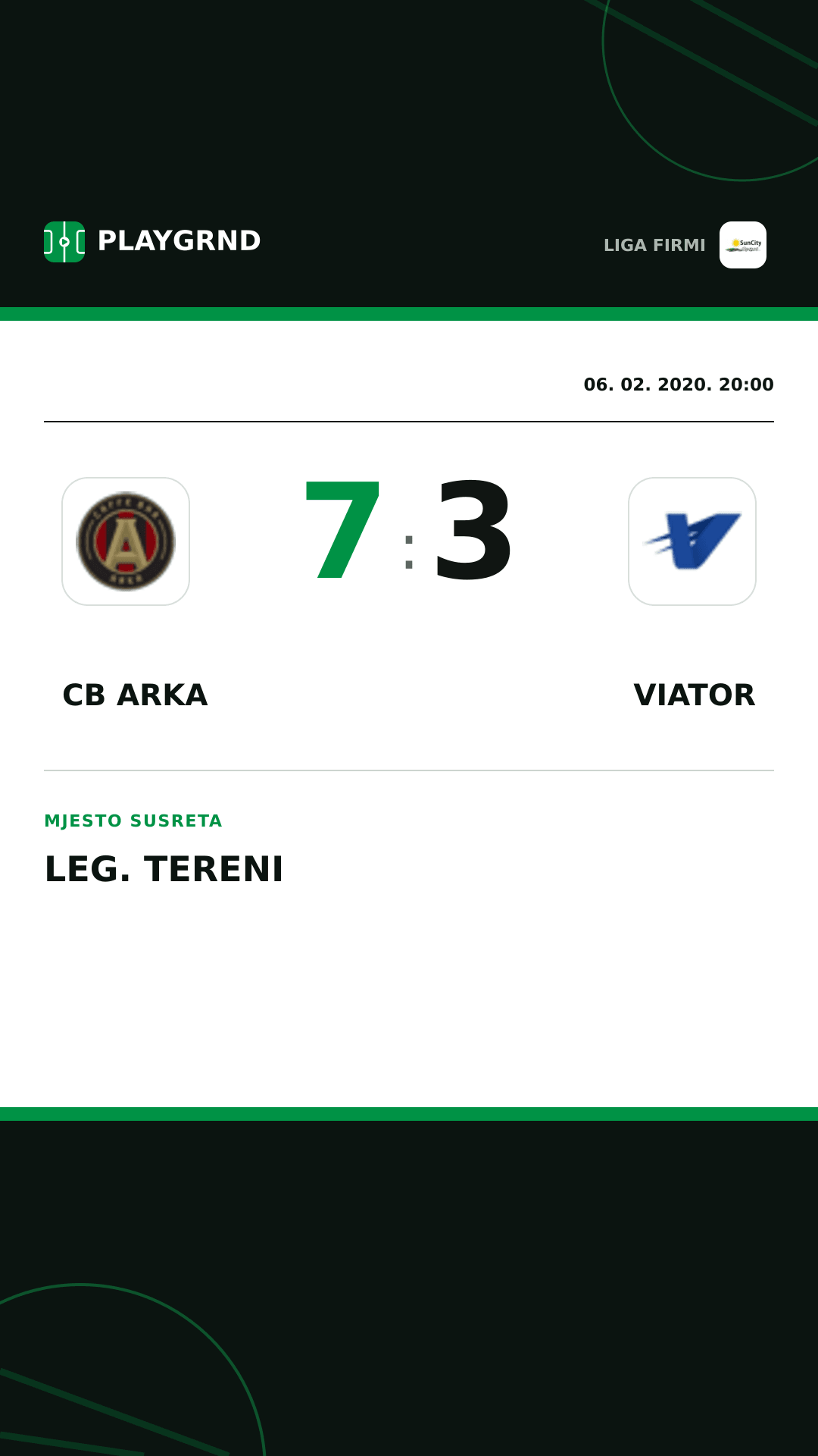 Instagram slika: CB Arka 7:3 Viator