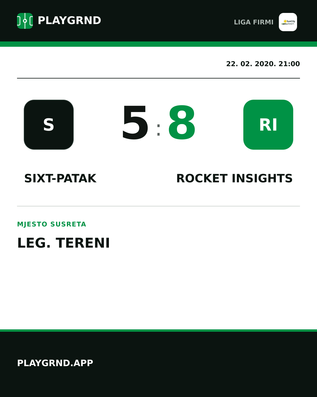 Instagram slika: Sixt-Patak 5:8 Rocket Insights