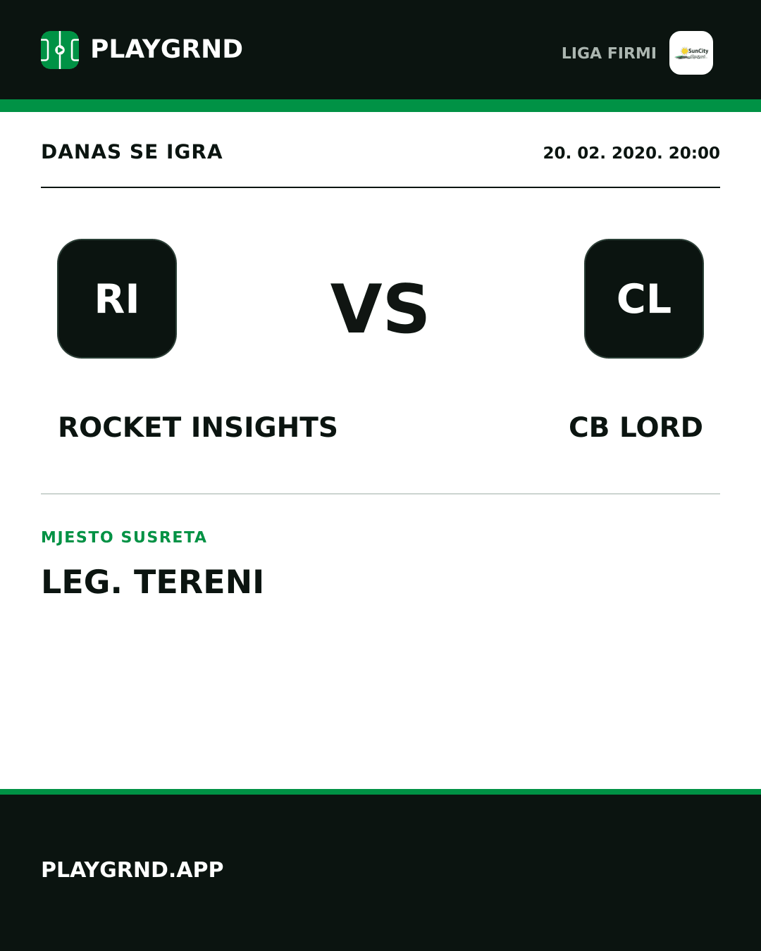 Instagram slika: Rocket Insights vs CB Lord