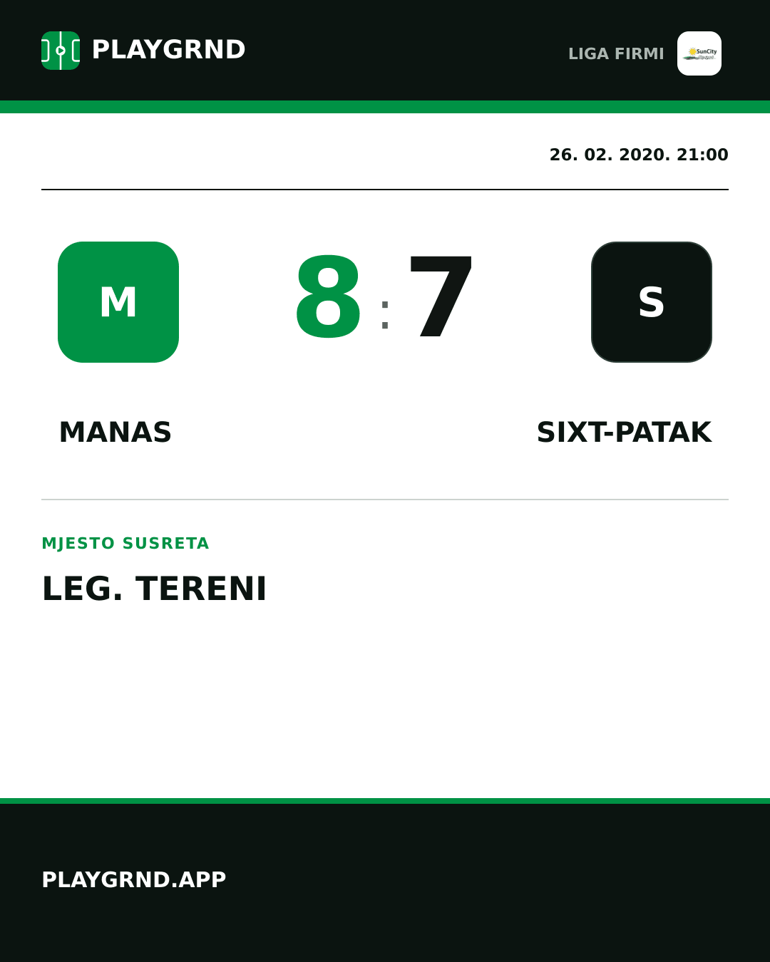 Instagram slika: Manas 8:7 Sixt-Patak