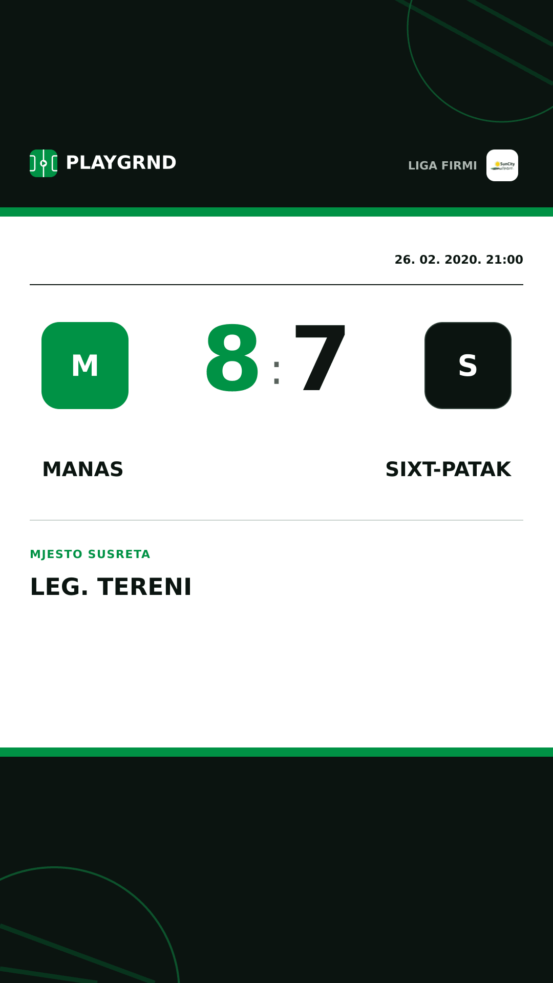 Instagram slika: Manas 8:7 Sixt-Patak