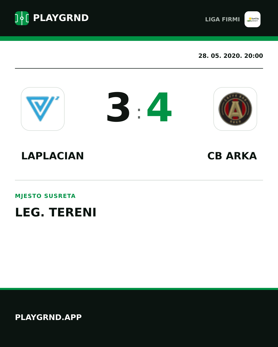 Instagram slika: Laplacian 3:4 CB Arka