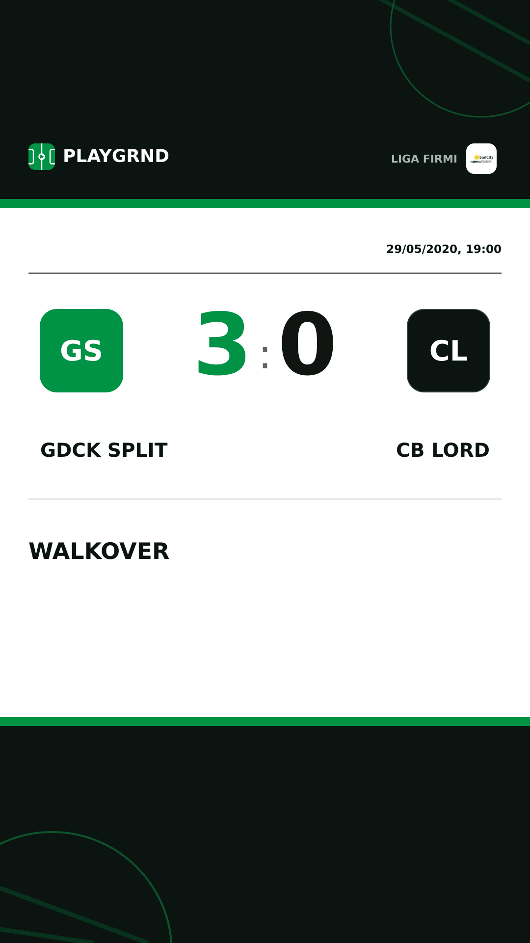 Instagram artwork: Gdck Split 3:0 CB Lord