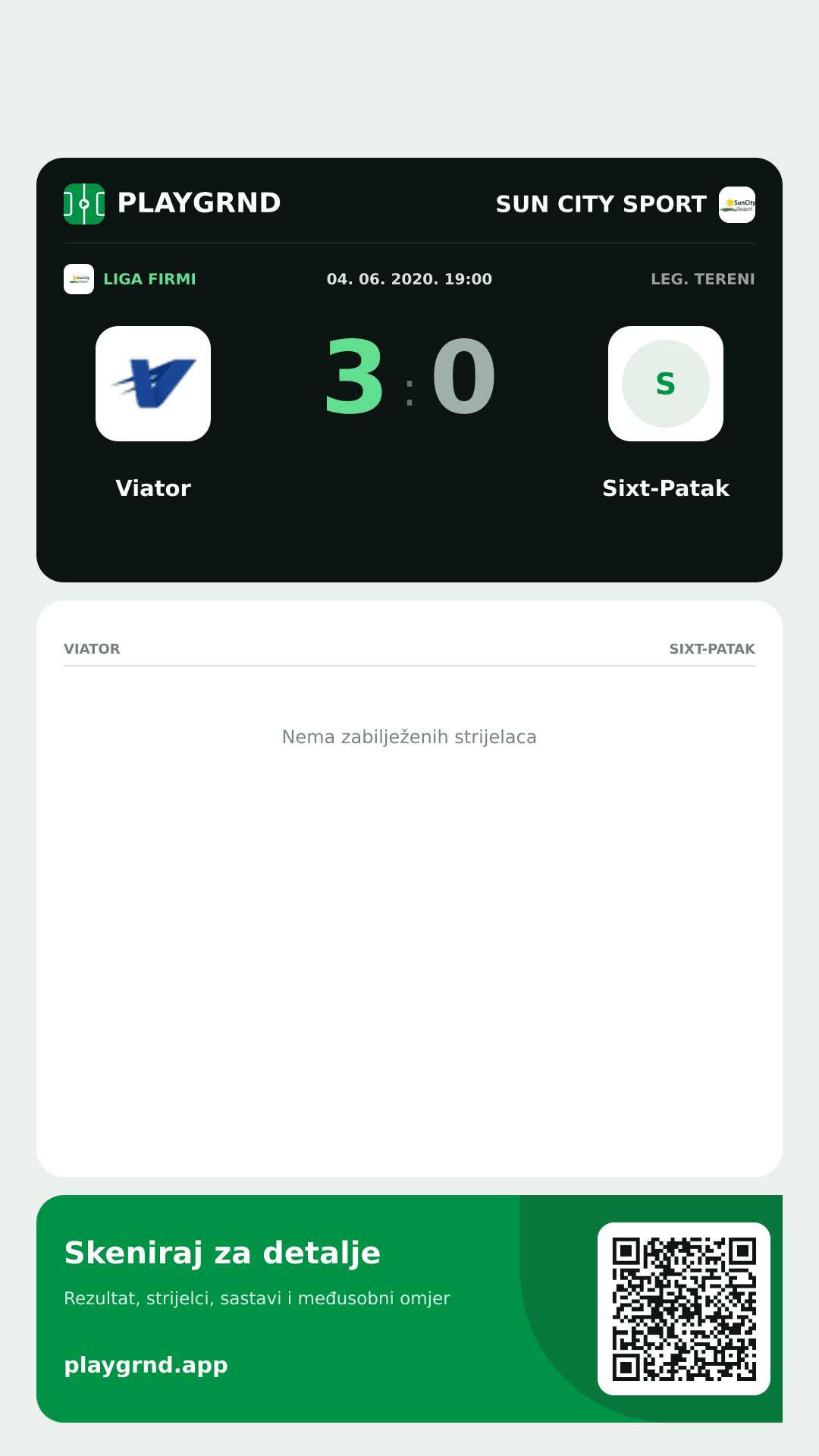 Story slika: Viator 3:0 Sixt-Patak