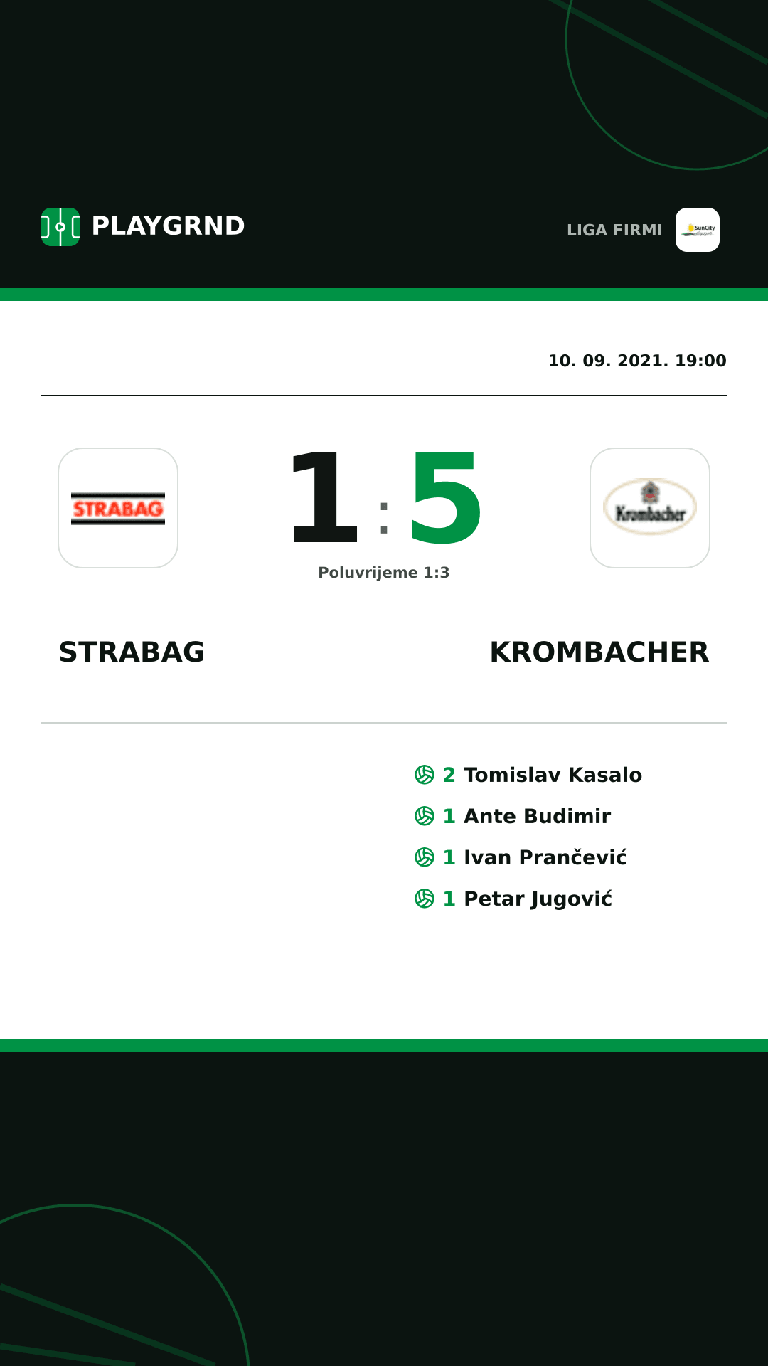 Instagram slika: Strabag 1:5 Krombacher