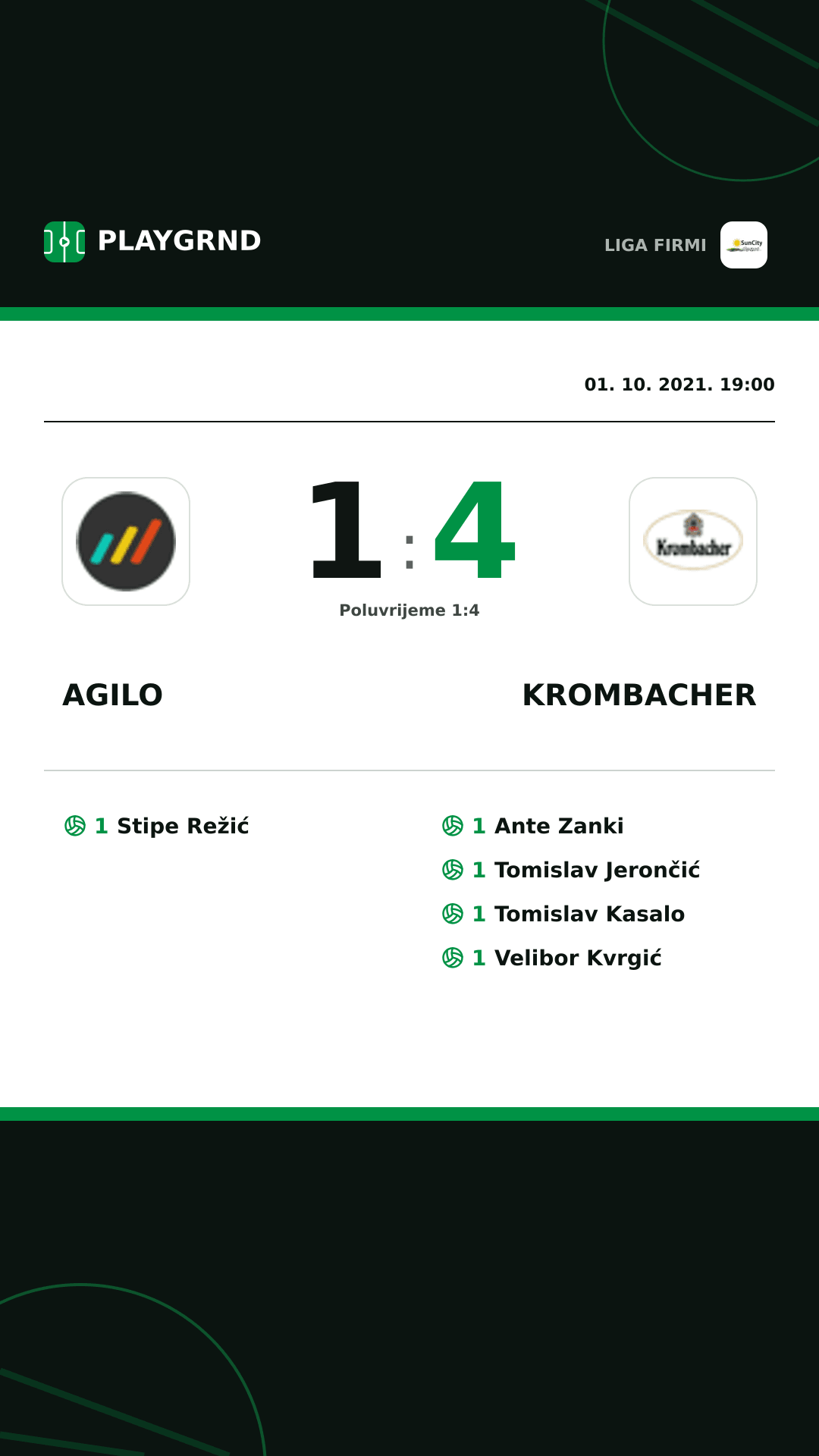 Instagram slika: Agilo 1:4 Krombacher