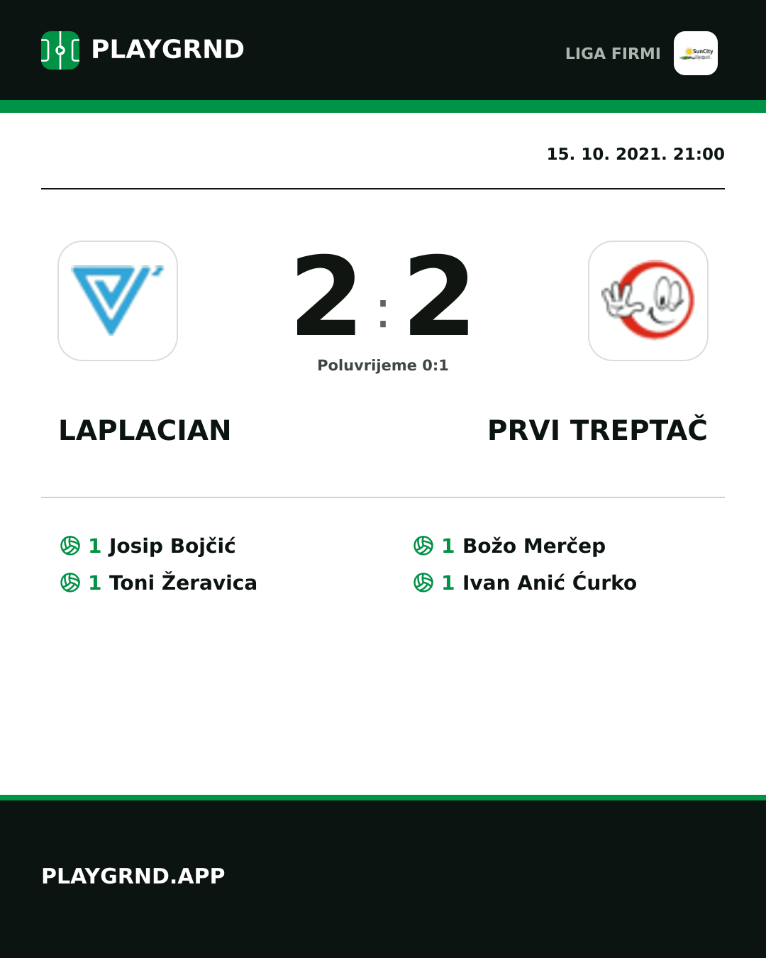 Instagram slika: Laplacian 2:2 Prvi Treptač