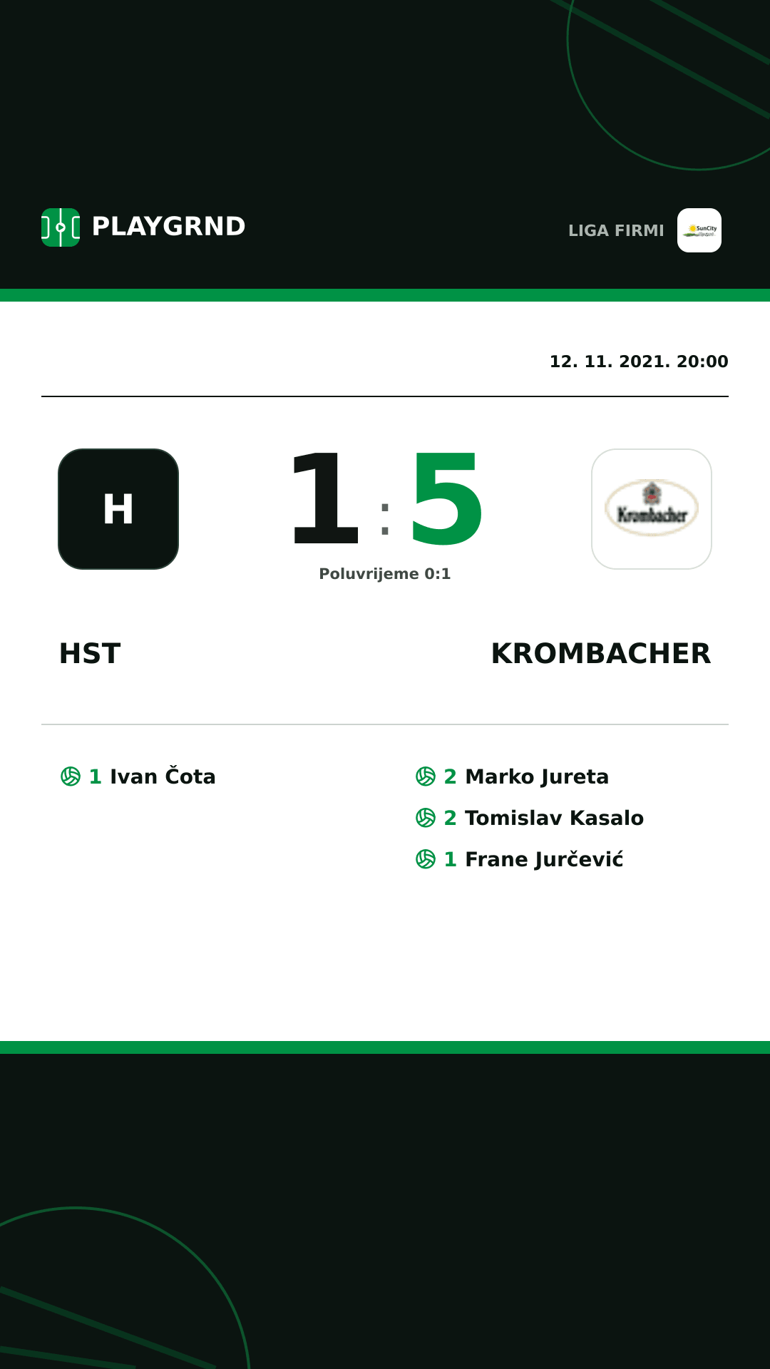 Instagram slika: Hst 1:5 Krombacher