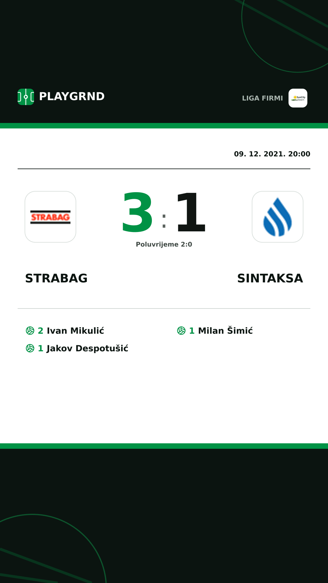 Instagram slika: Strabag 3:1 Sintaksa