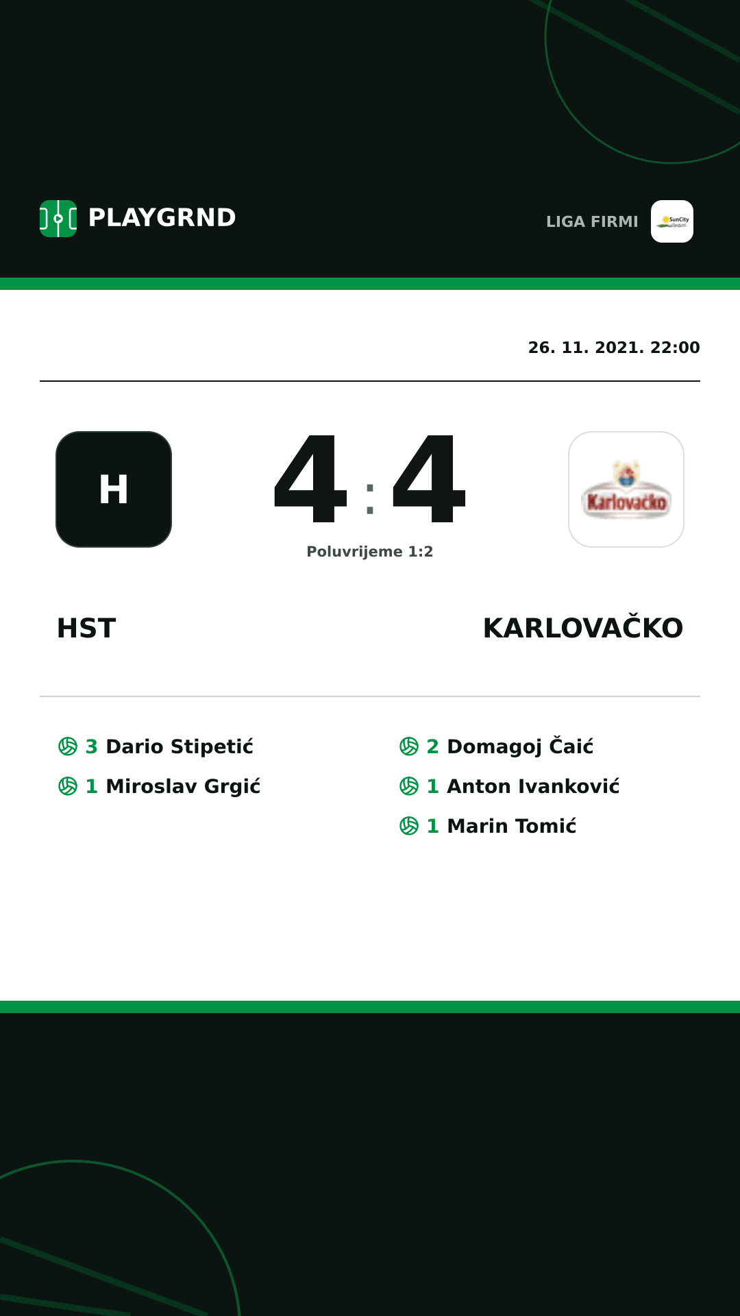 Instagram slika: Hst 4:4 Karlovačko