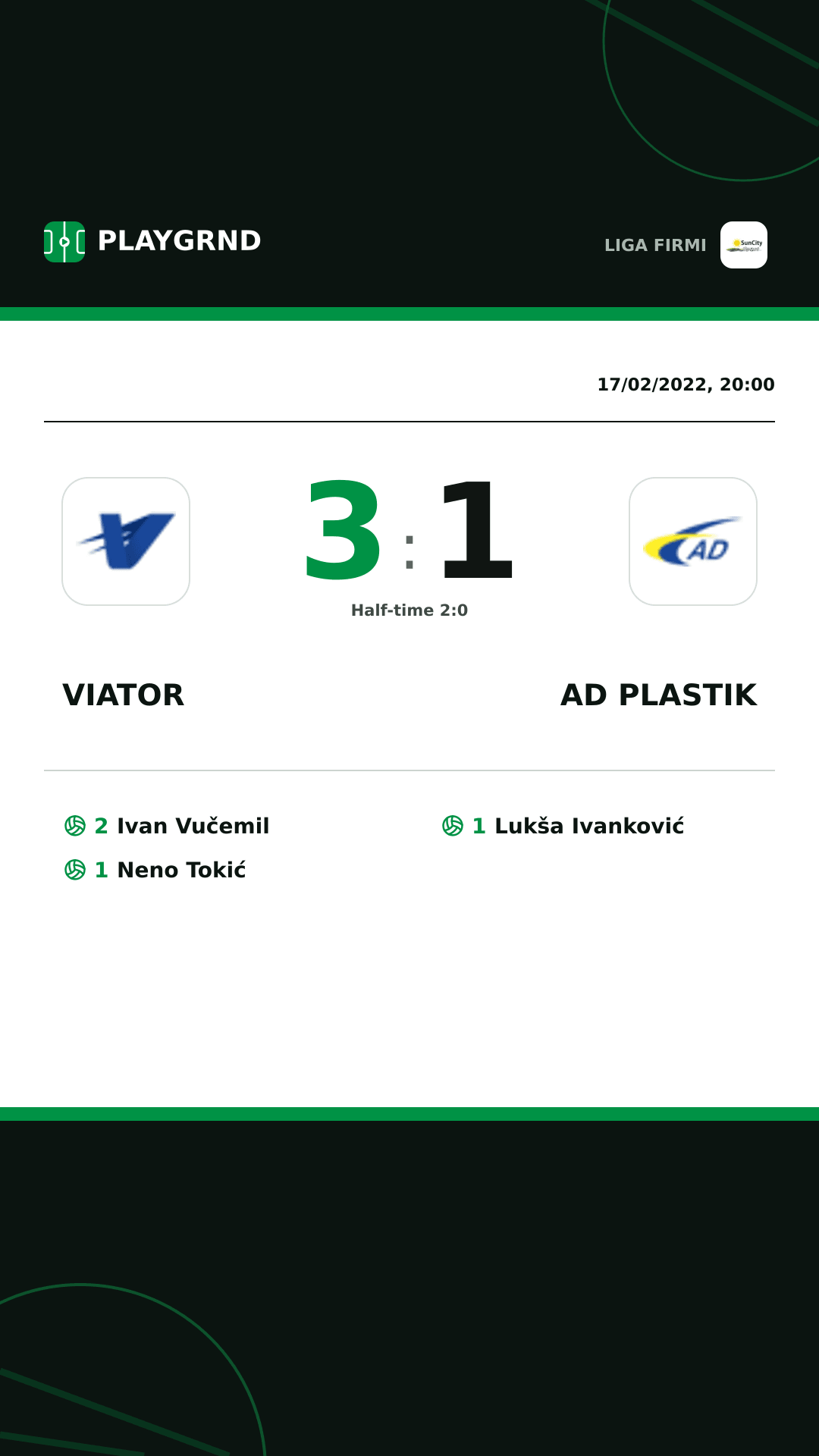 Instagram artwork: Viator 3:1 AD Plastik