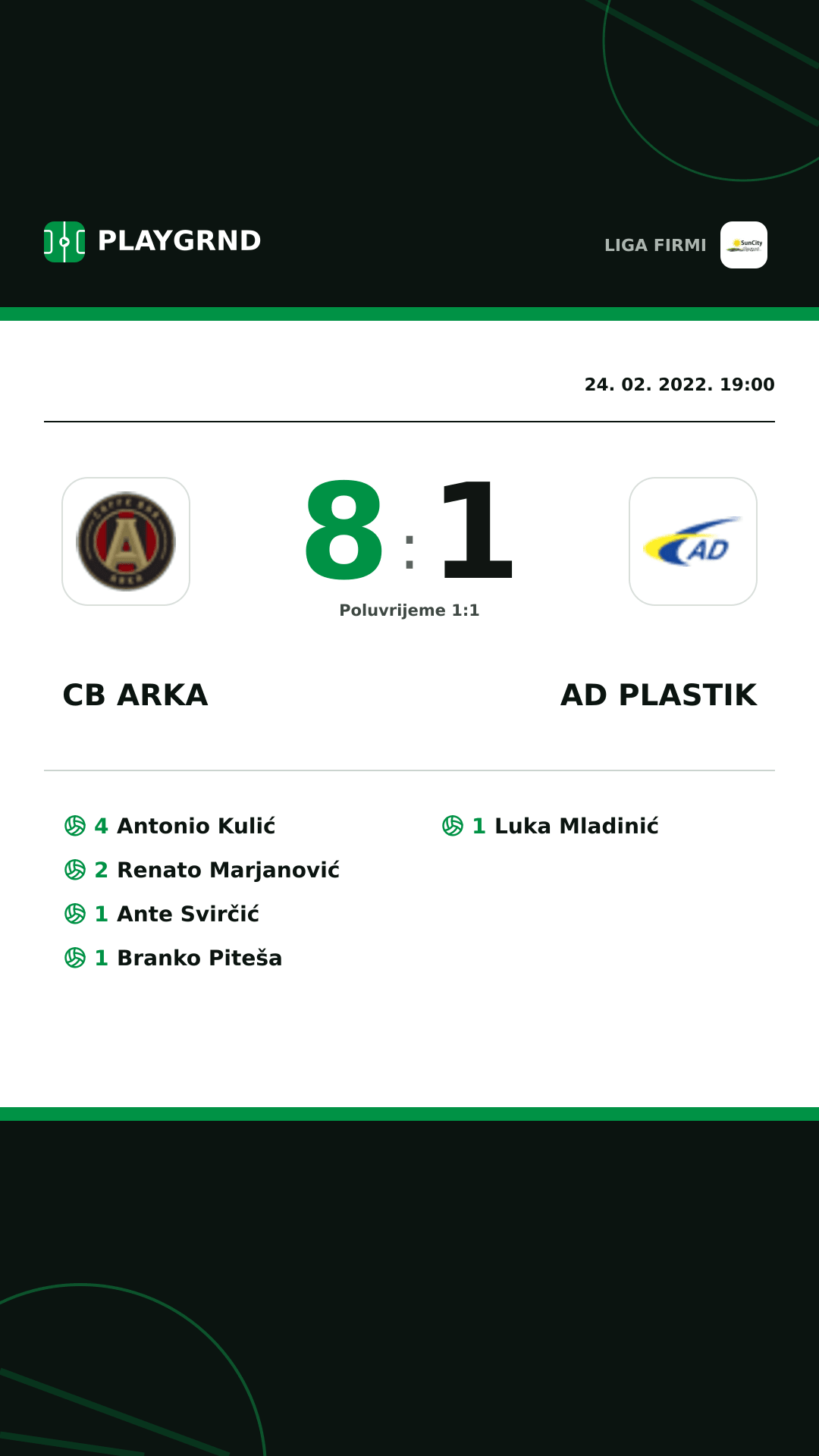 Instagram slika: CB Arka 8:1 AD Plastik