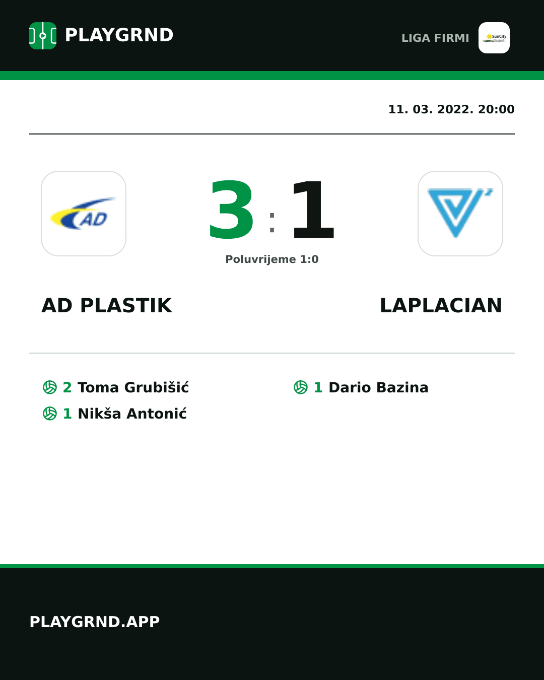 Instagram slika: AD Plastik 3:1 Laplacian