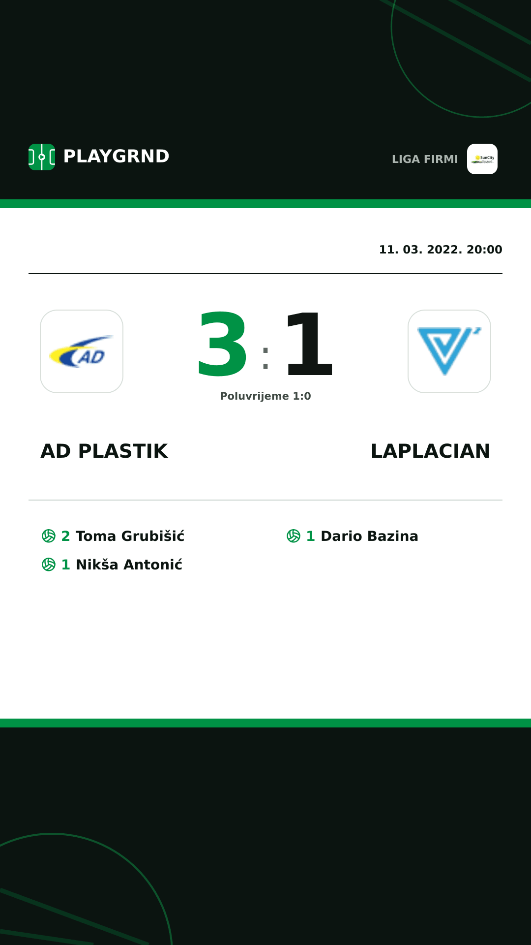 Instagram slika: AD Plastik 3:1 Laplacian