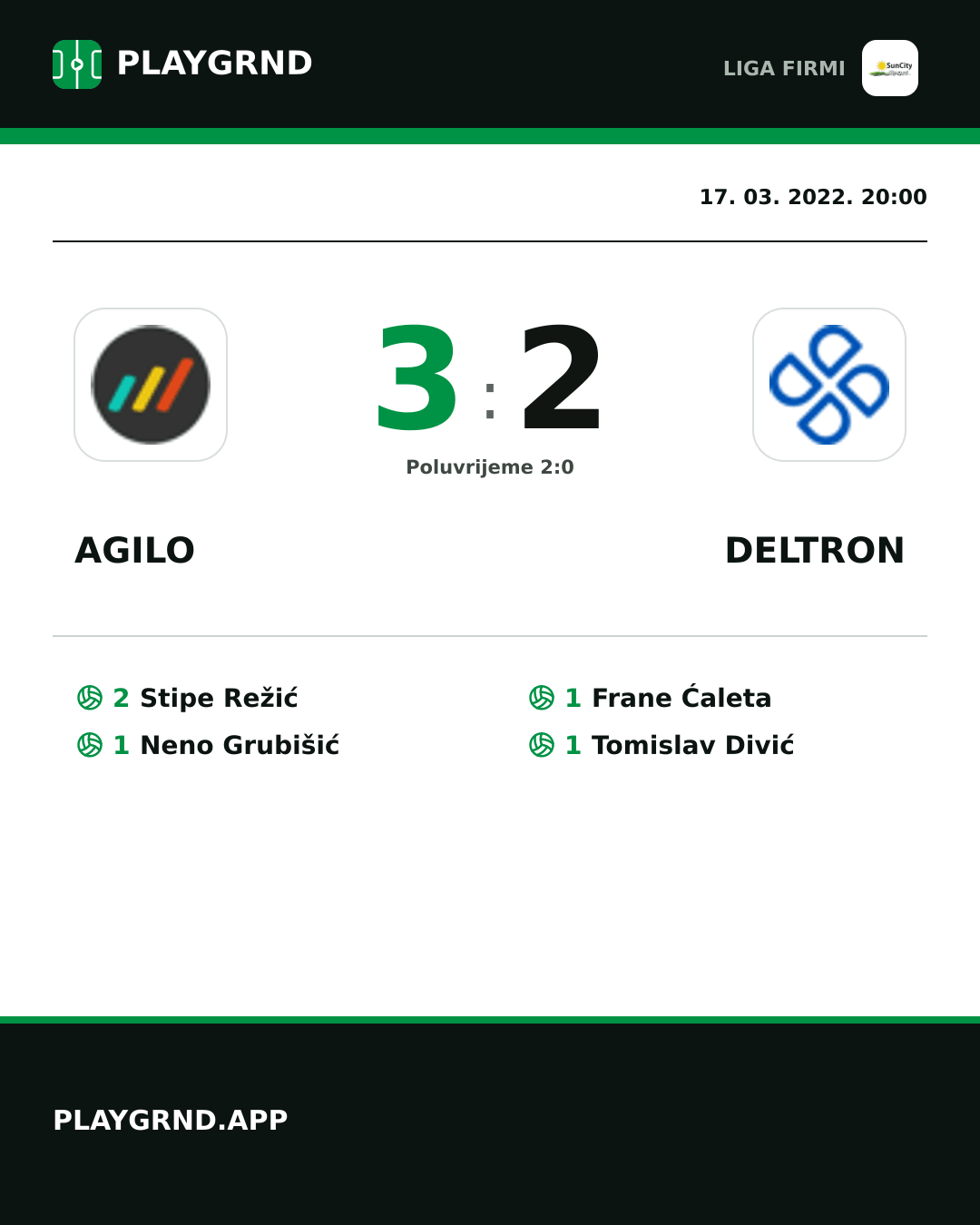 Instagram slika: Agilo 3:2 Deltron