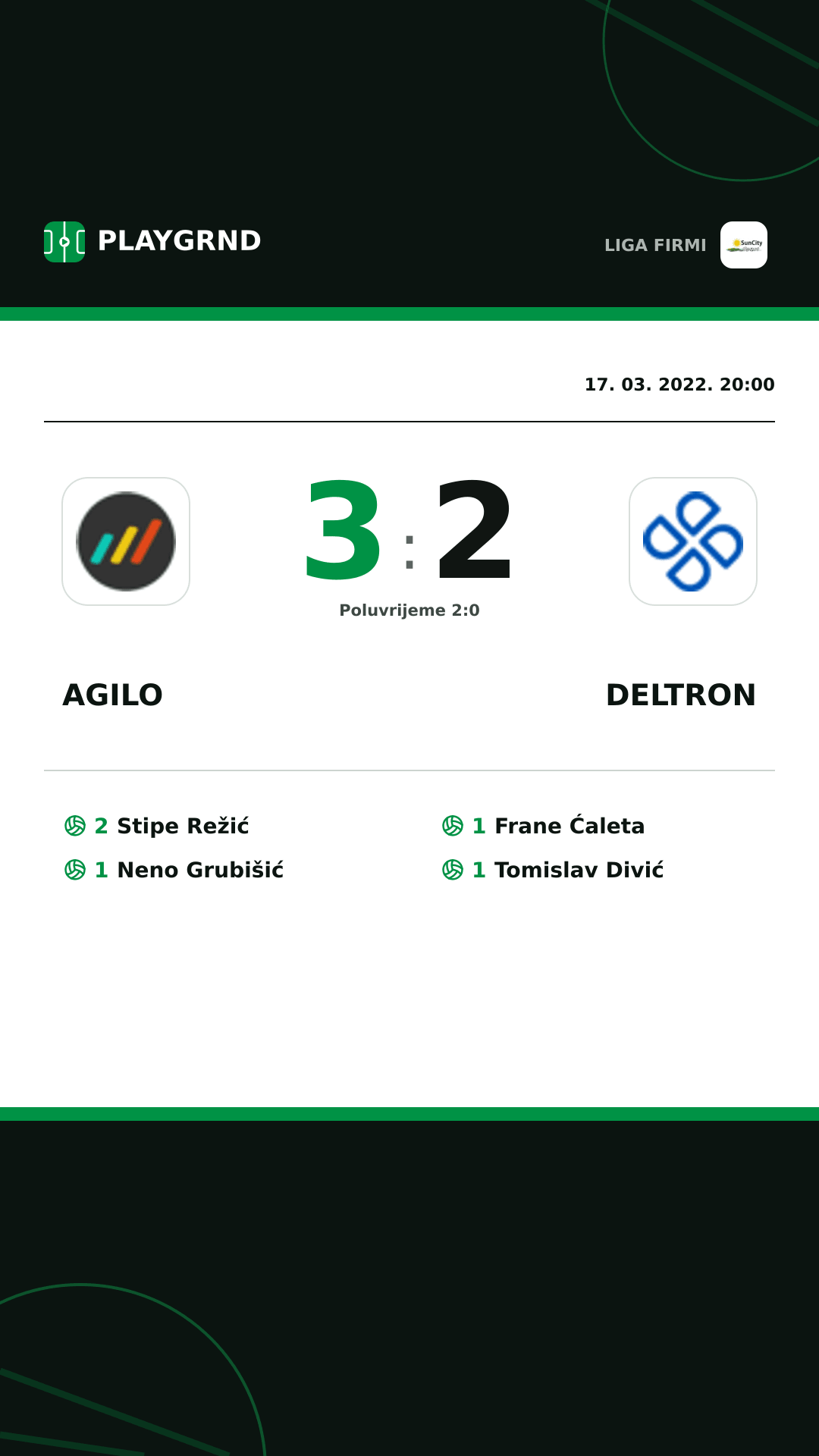 Instagram slika: Agilo 3:2 Deltron