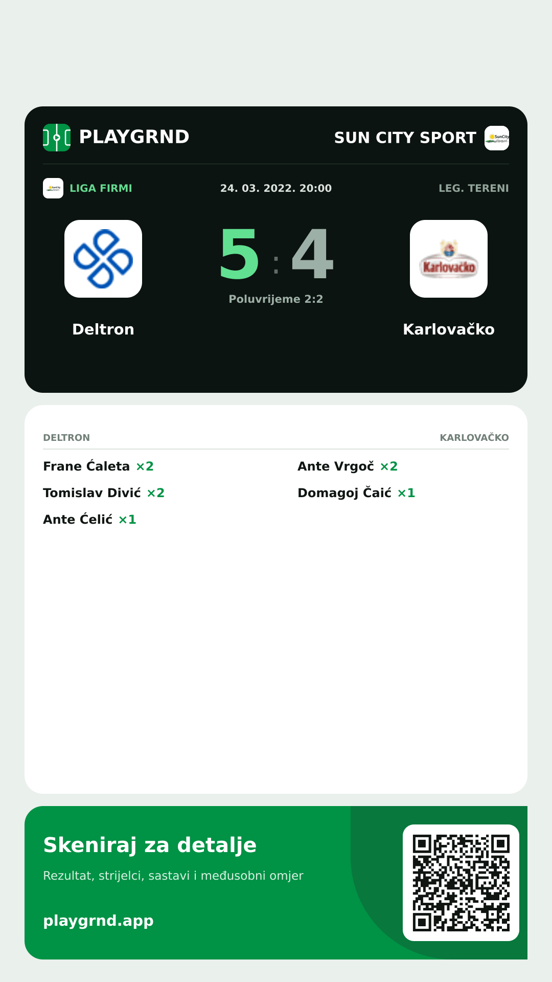 Story slika: Deltron 5:4 Karlovačko