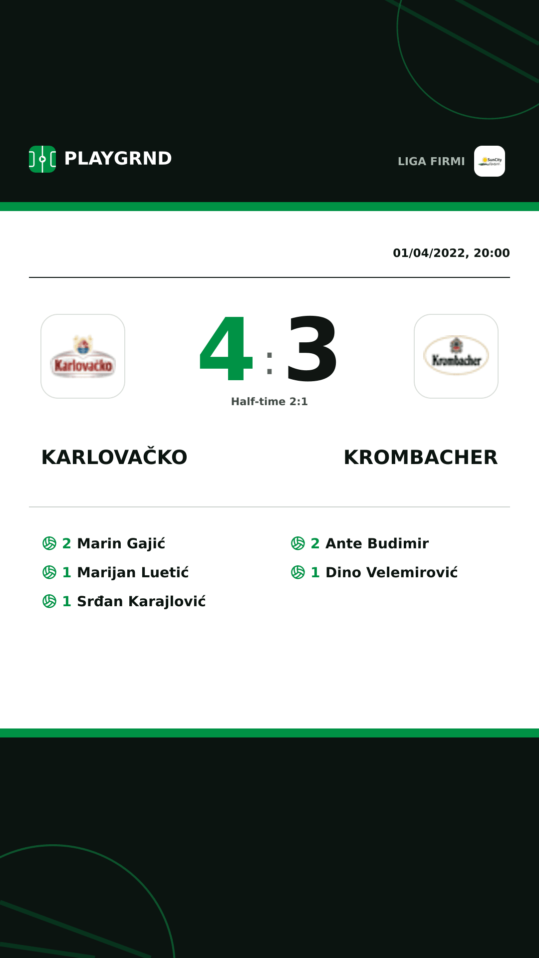 Instagram artwork: Karlovačko 4:3 Krombacher
