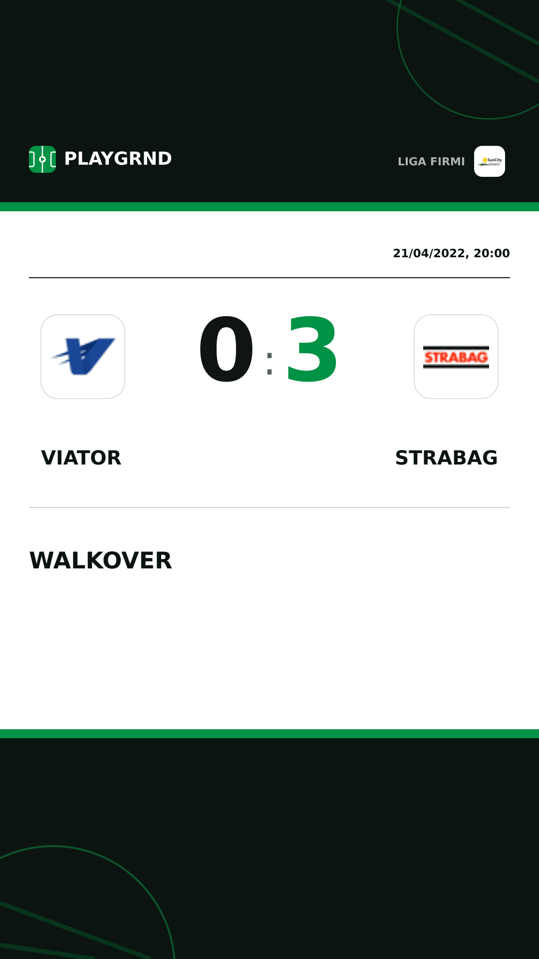 Instagram artwork: Viator 0:3 Strabag