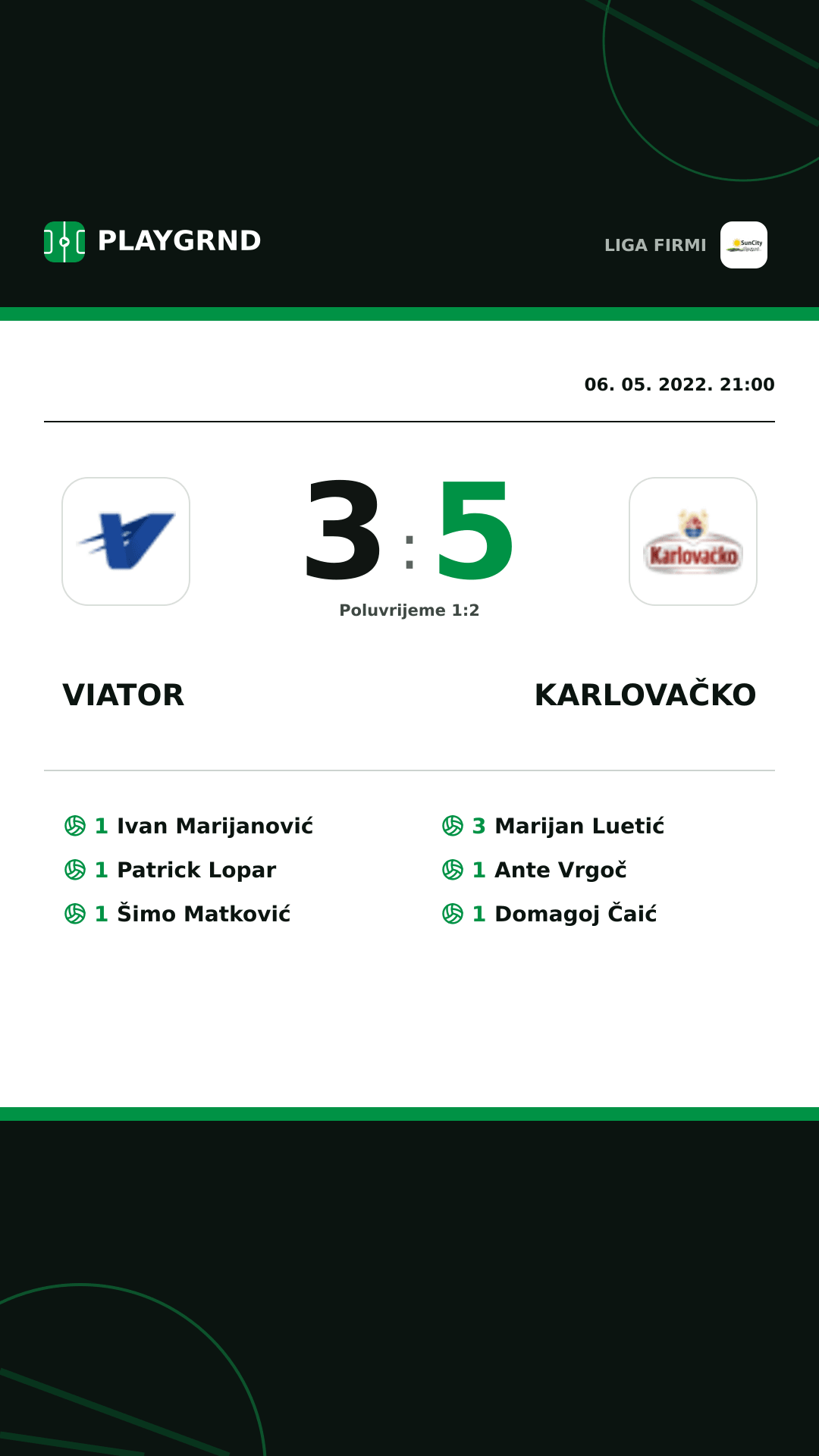 Instagram slika: Viator 3:5 Karlovačko