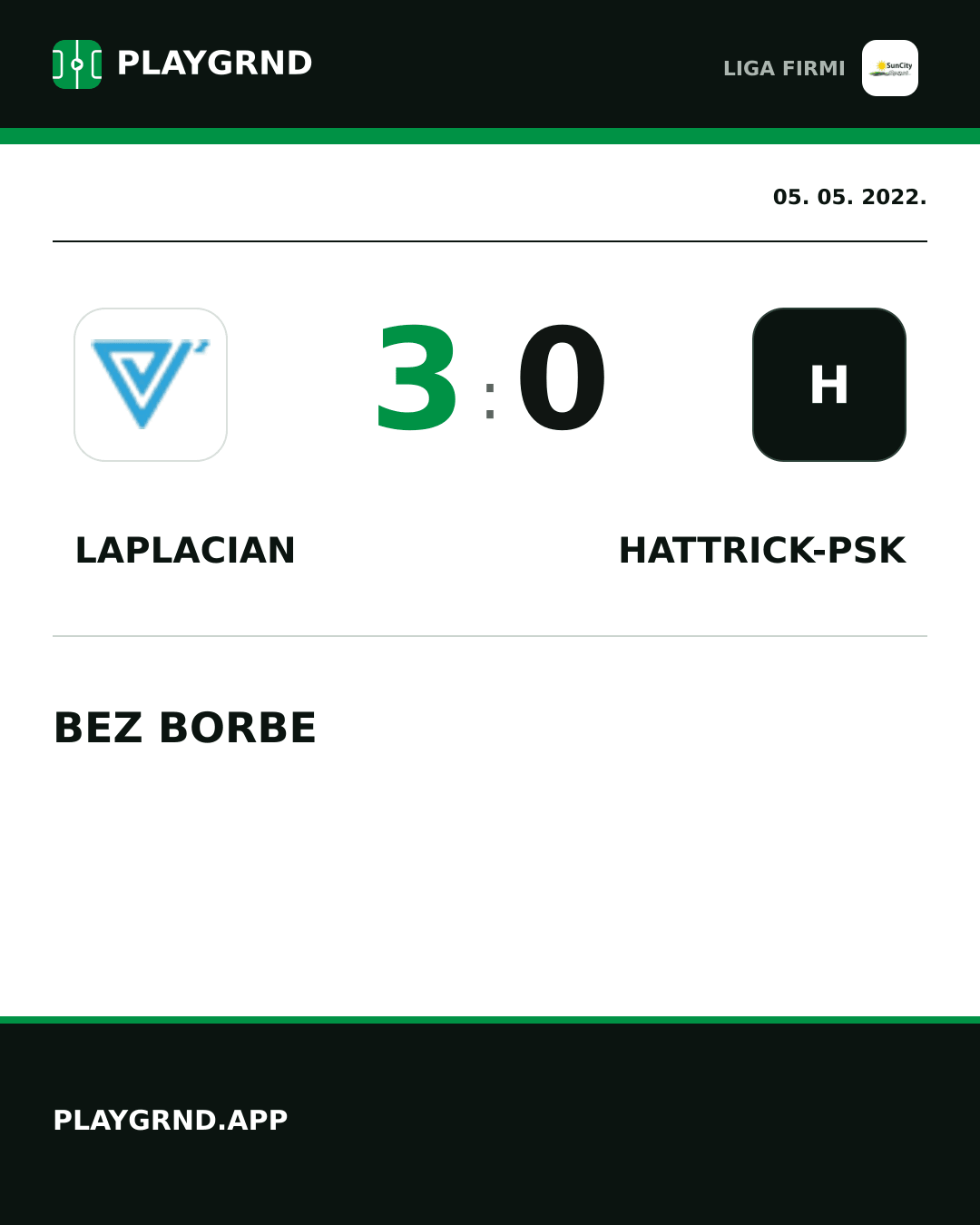 Instagram slika: Laplacian 3:0 Hattrick-Psk