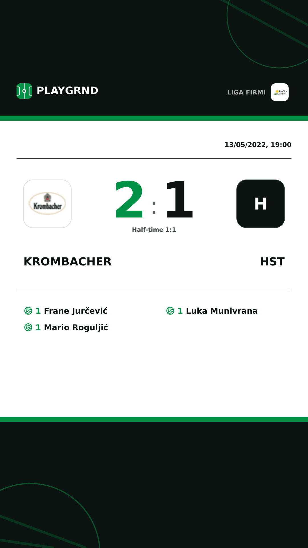 Instagram artwork: Krombacher 2:1 Hst