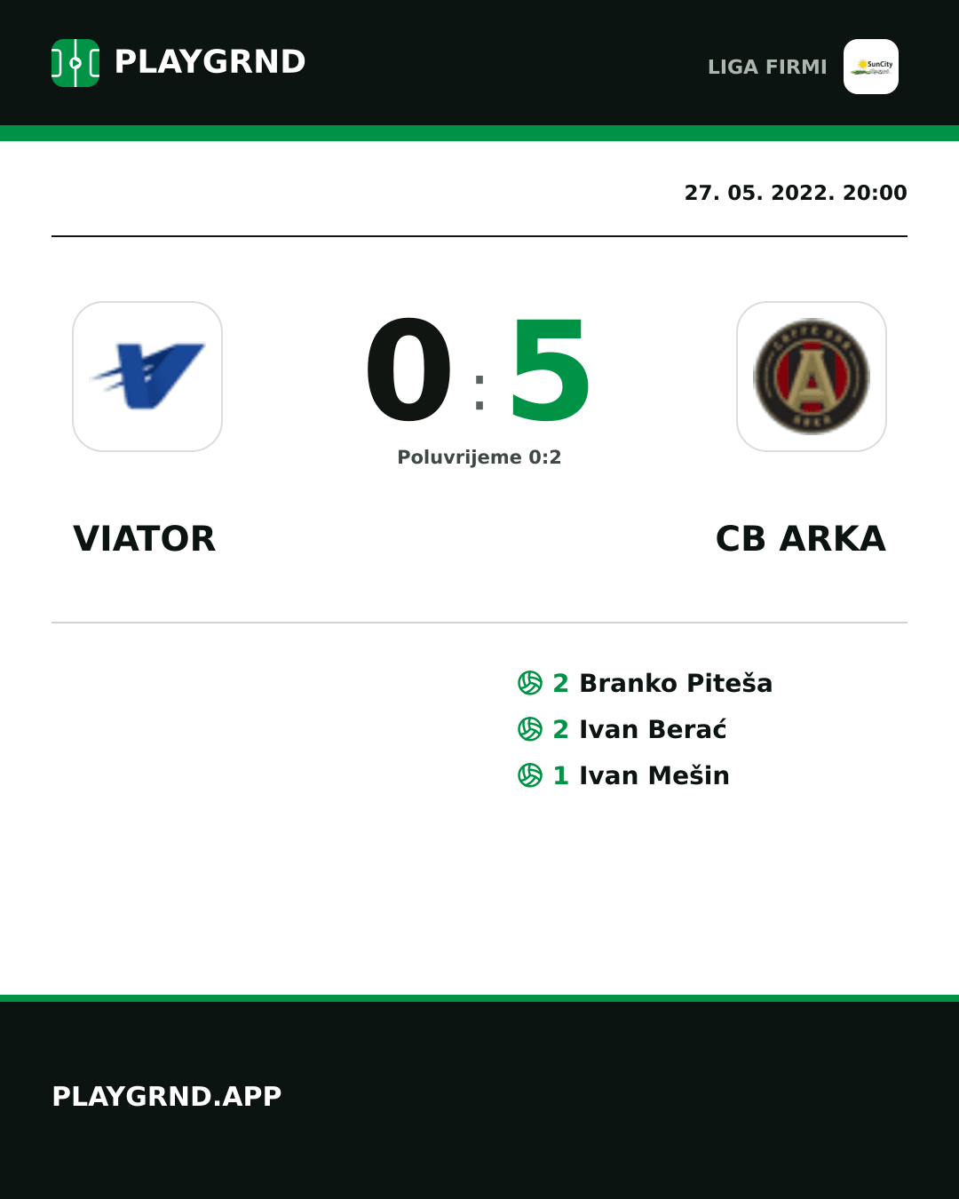 Instagram slika: Viator 0:5 CB Arka
