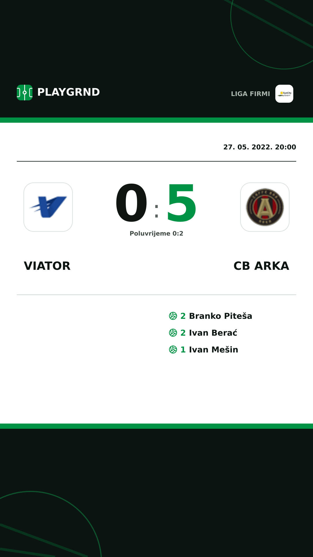 Instagram slika: Viator 0:5 CB Arka