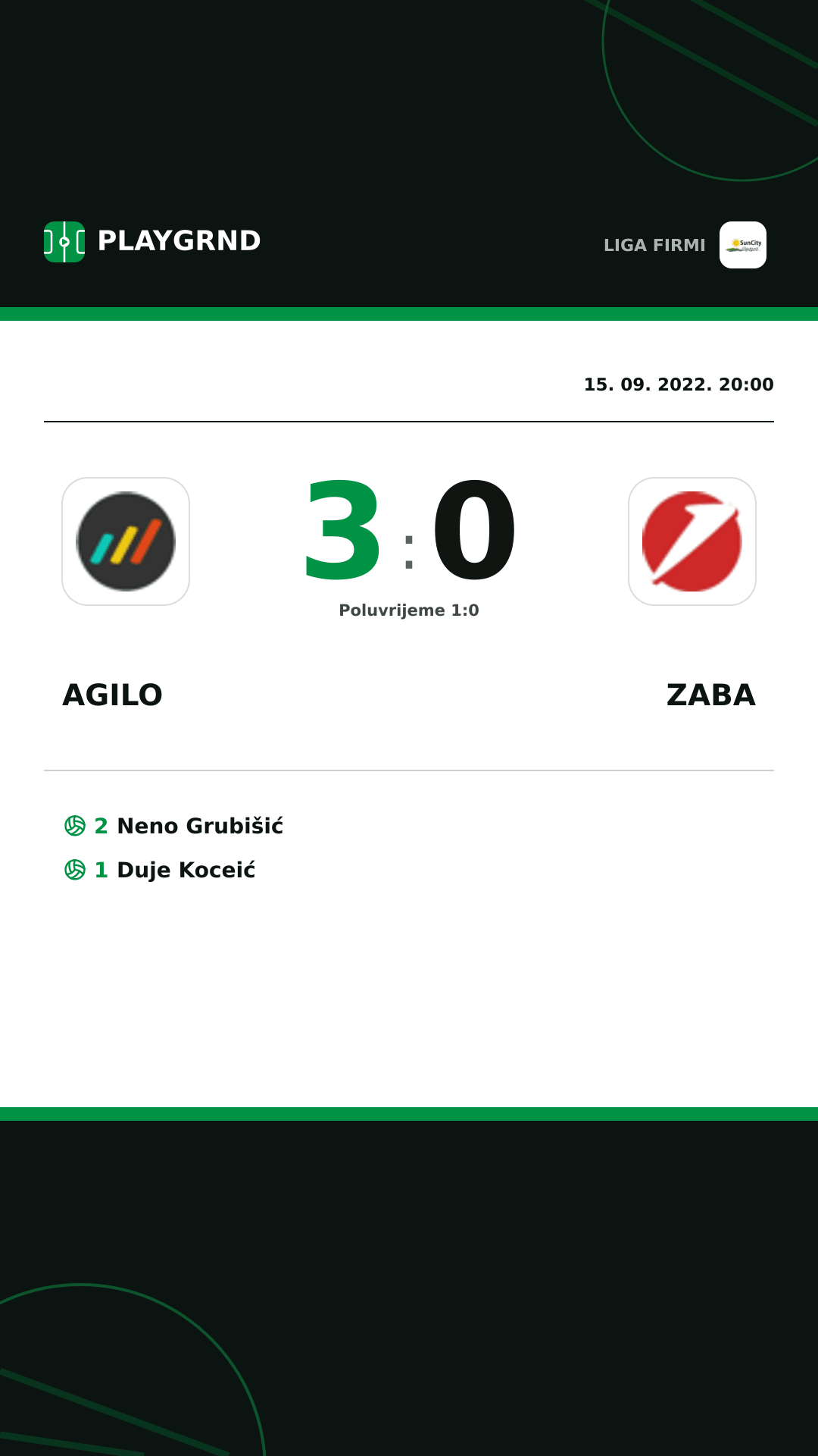 Instagram slika: Agilo 3:0 Zaba