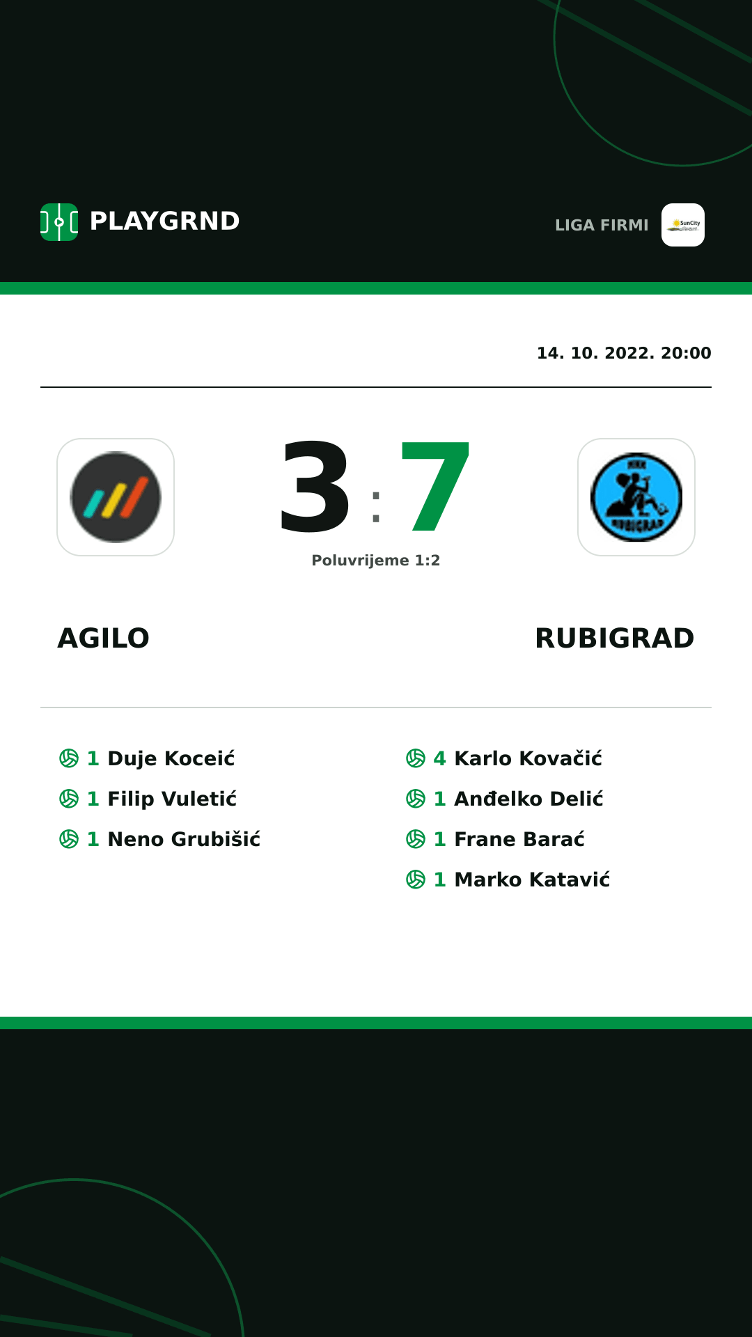 Instagram slika: Agilo 3:7 Rubigrad
