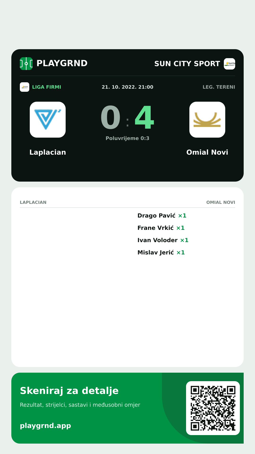 Story slika: Laplacian 0:4 Omial Novi