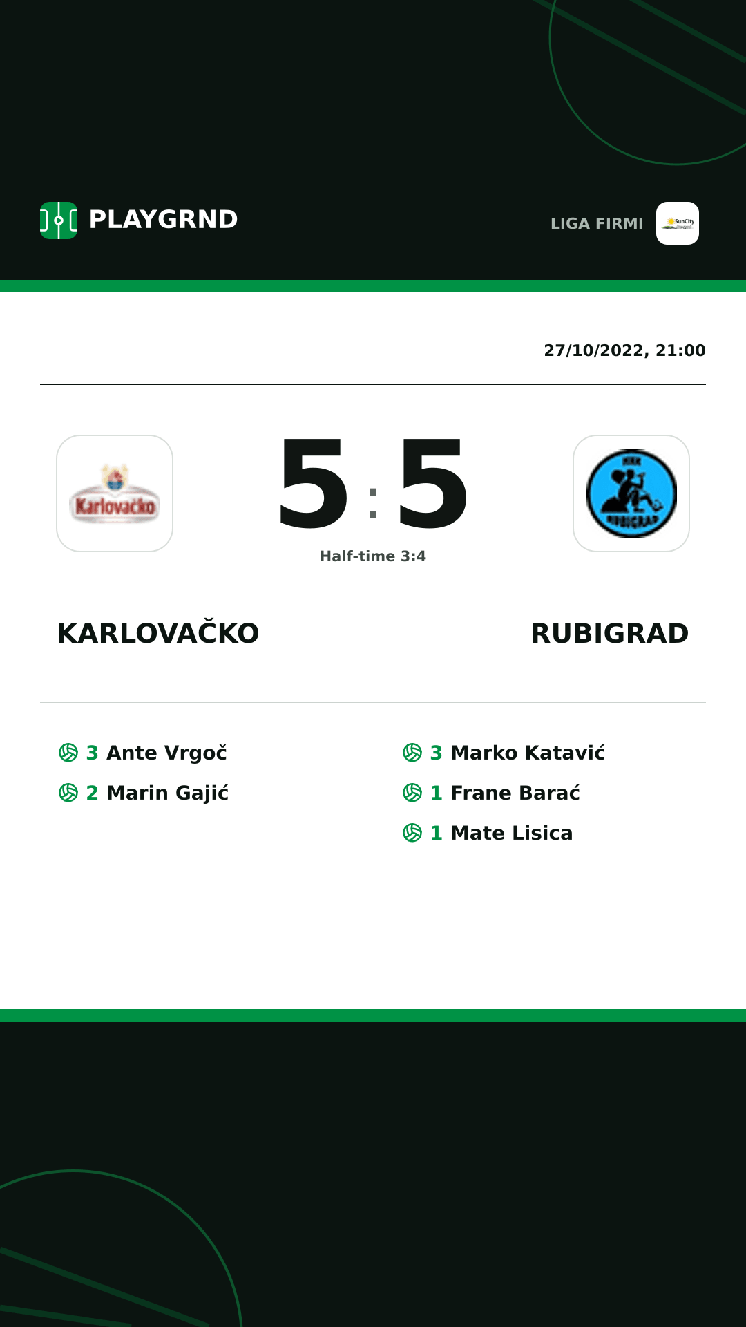 Instagram artwork: Karlovačko 5:5 Rubigrad