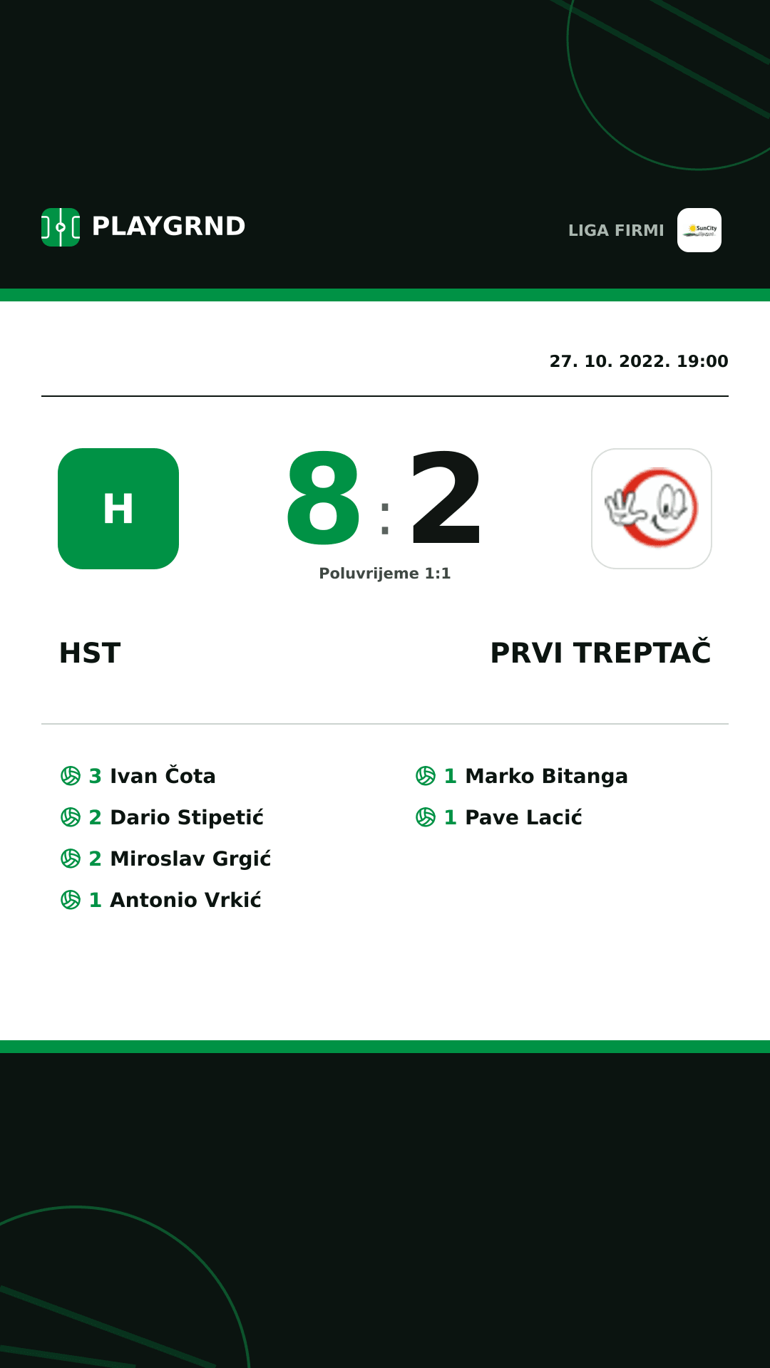 Instagram slika: Hst 8:2 Prvi Treptač
