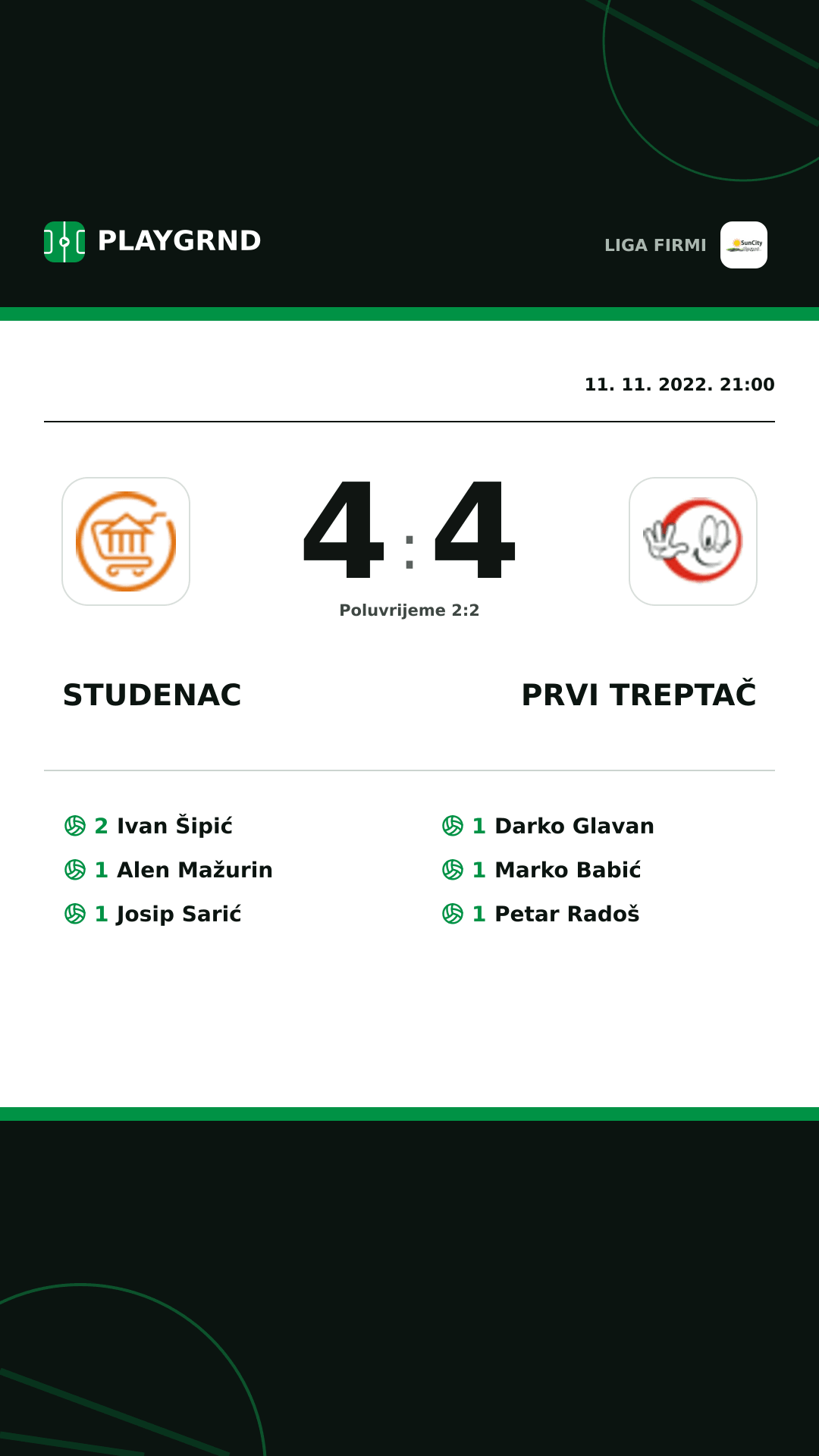 Instagram slika: Studenac 4:4 Prvi Treptač