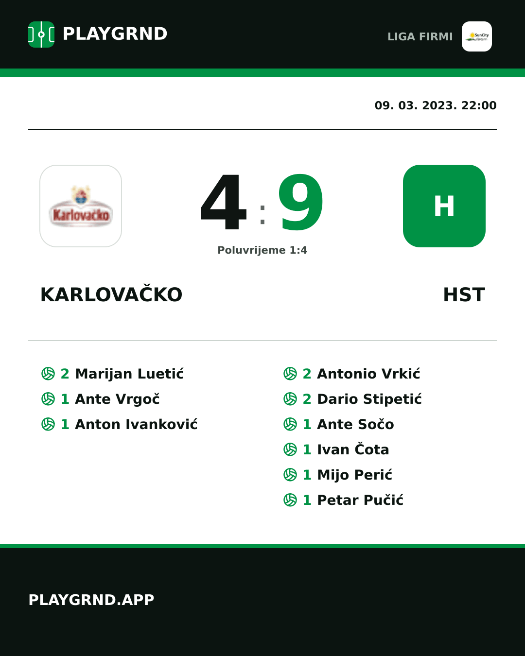 Instagram slika: Karlovačko 4:9 Hst