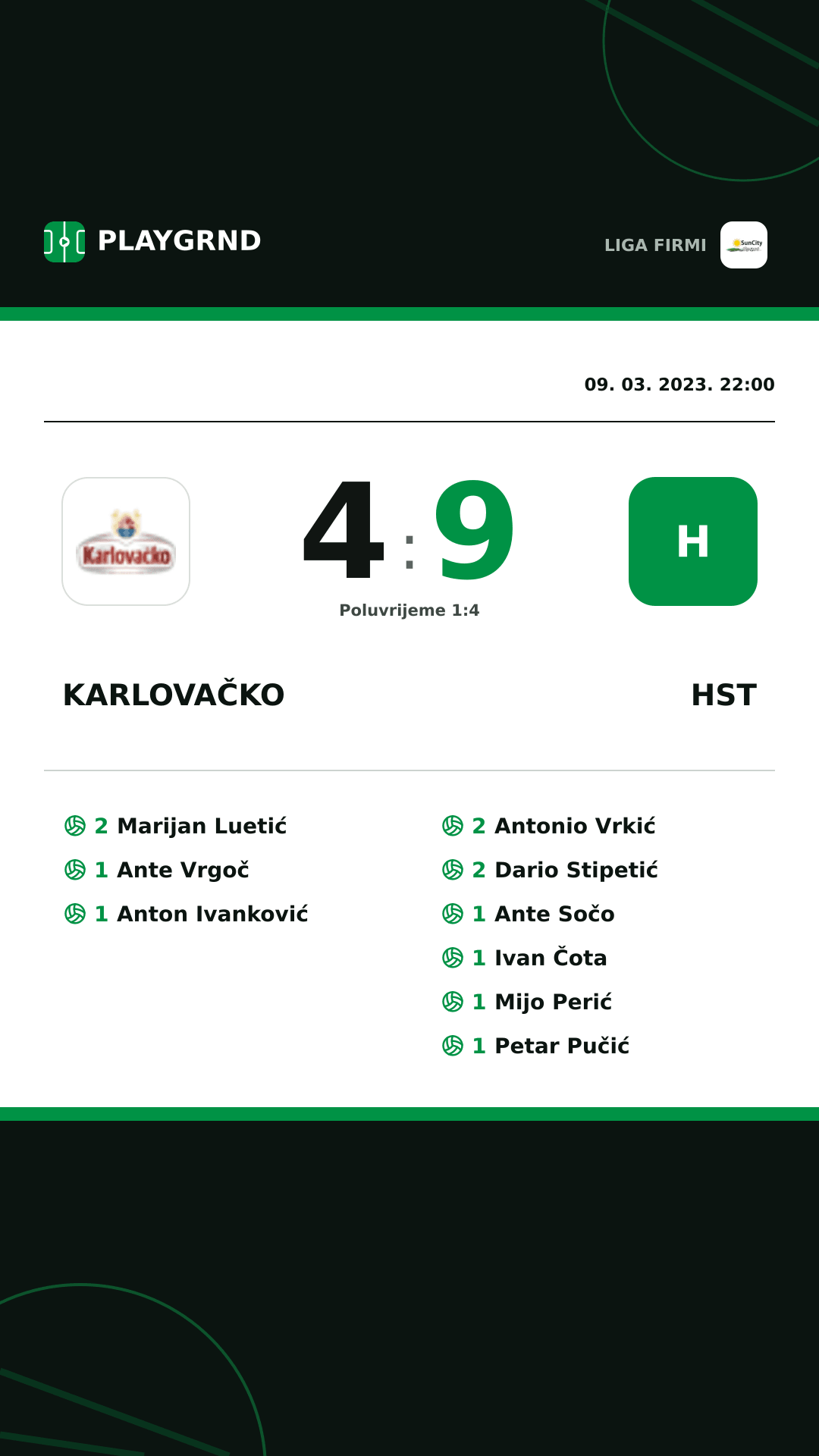 Instagram slika: Karlovačko 4:9 Hst