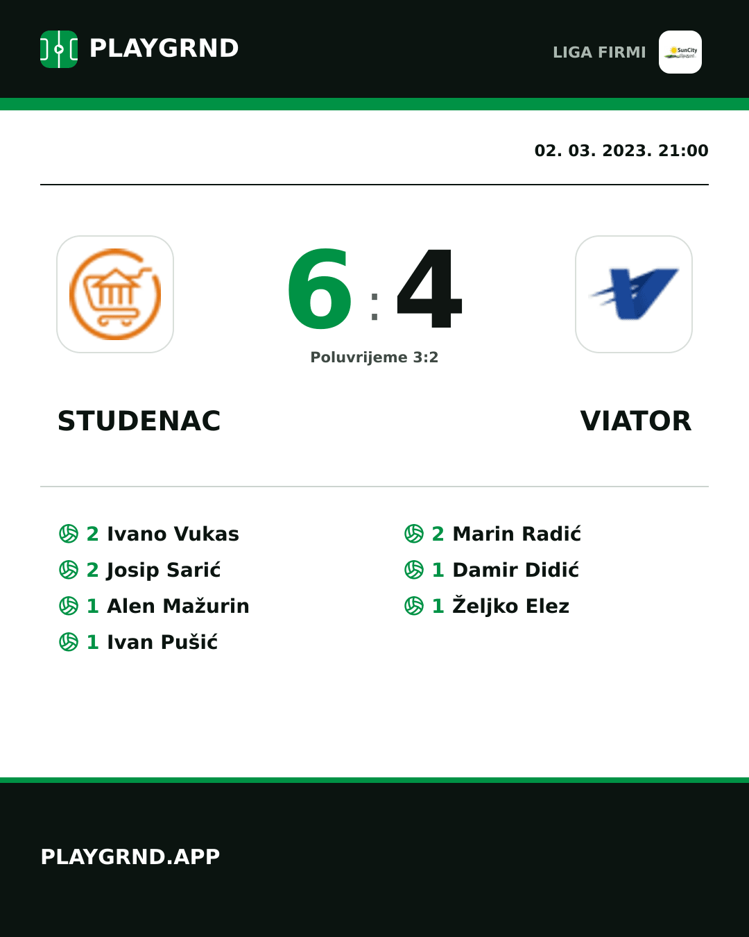 Instagram slika: Studenac 6:4 Viator