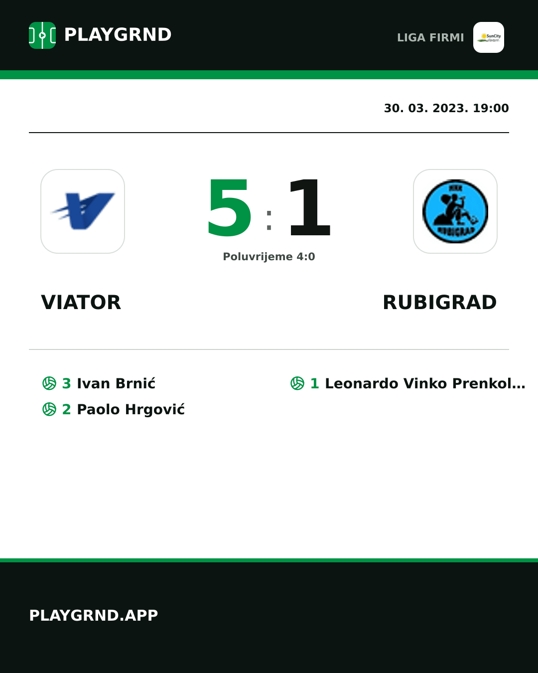 Instagram slika: Viator 5:1 Rubigrad