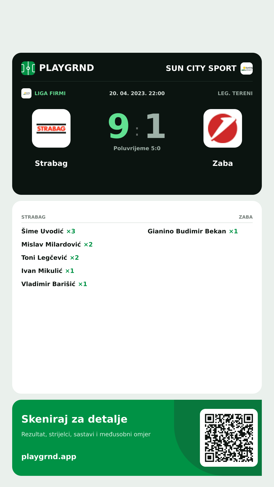 Story slika: Strabag 9:1 Zaba