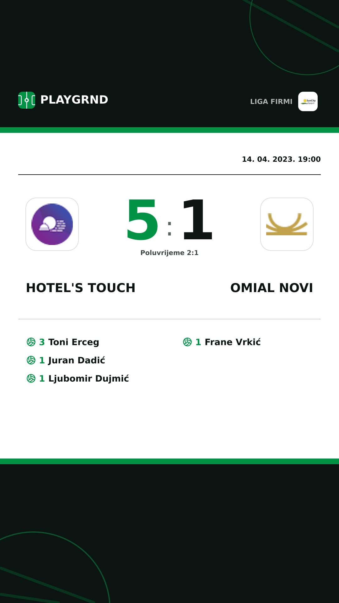 Instagram slika: Hotel's Touch 5:1 Omial Novi