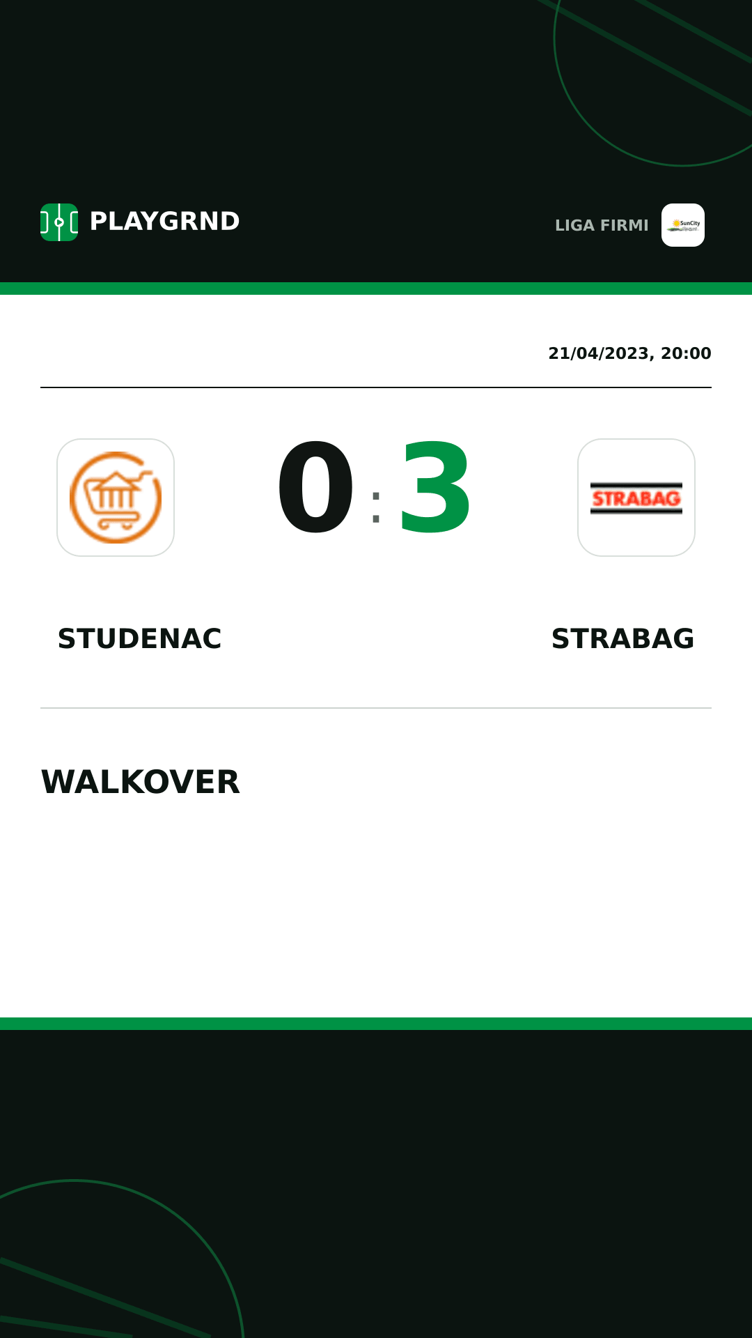Instagram artwork: Studenac 0:3 Strabag
