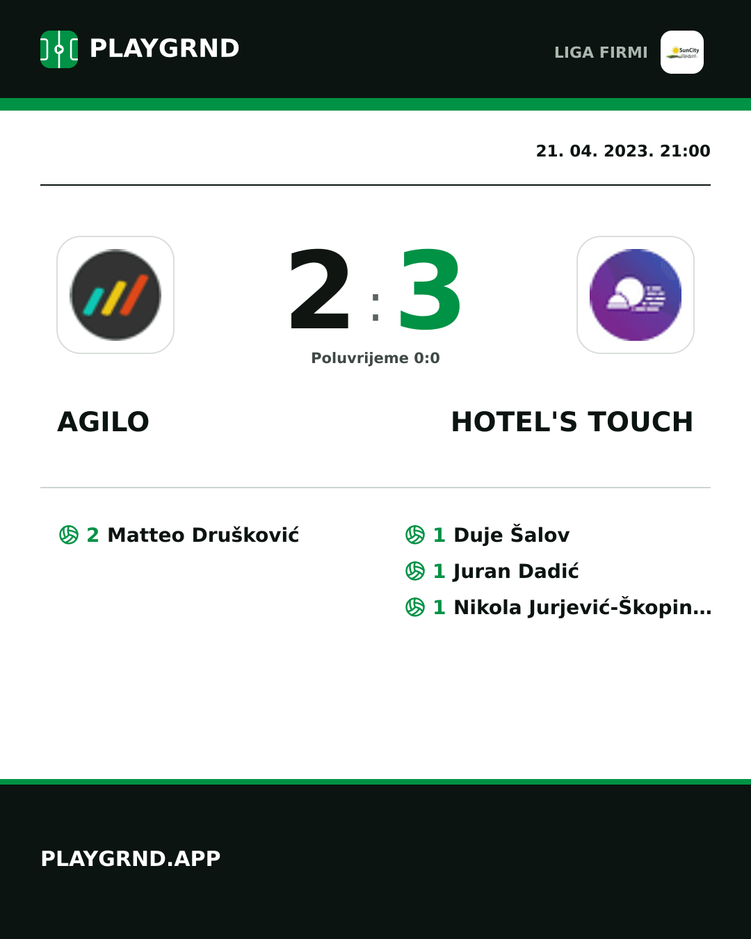 Instagram slika: Agilo 2:3 Hotel's Touch