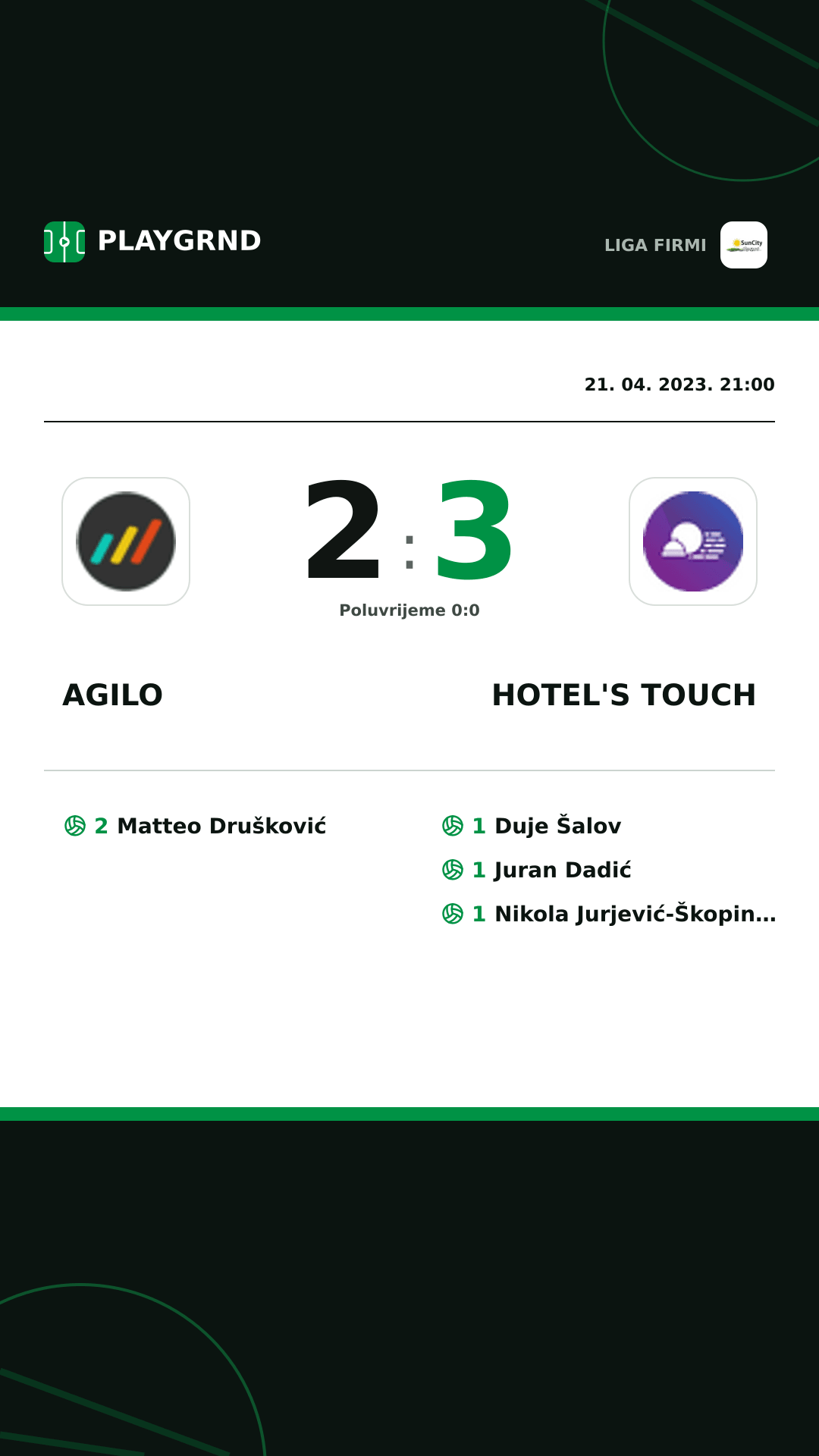 Instagram slika: Agilo 2:3 Hotel's Touch