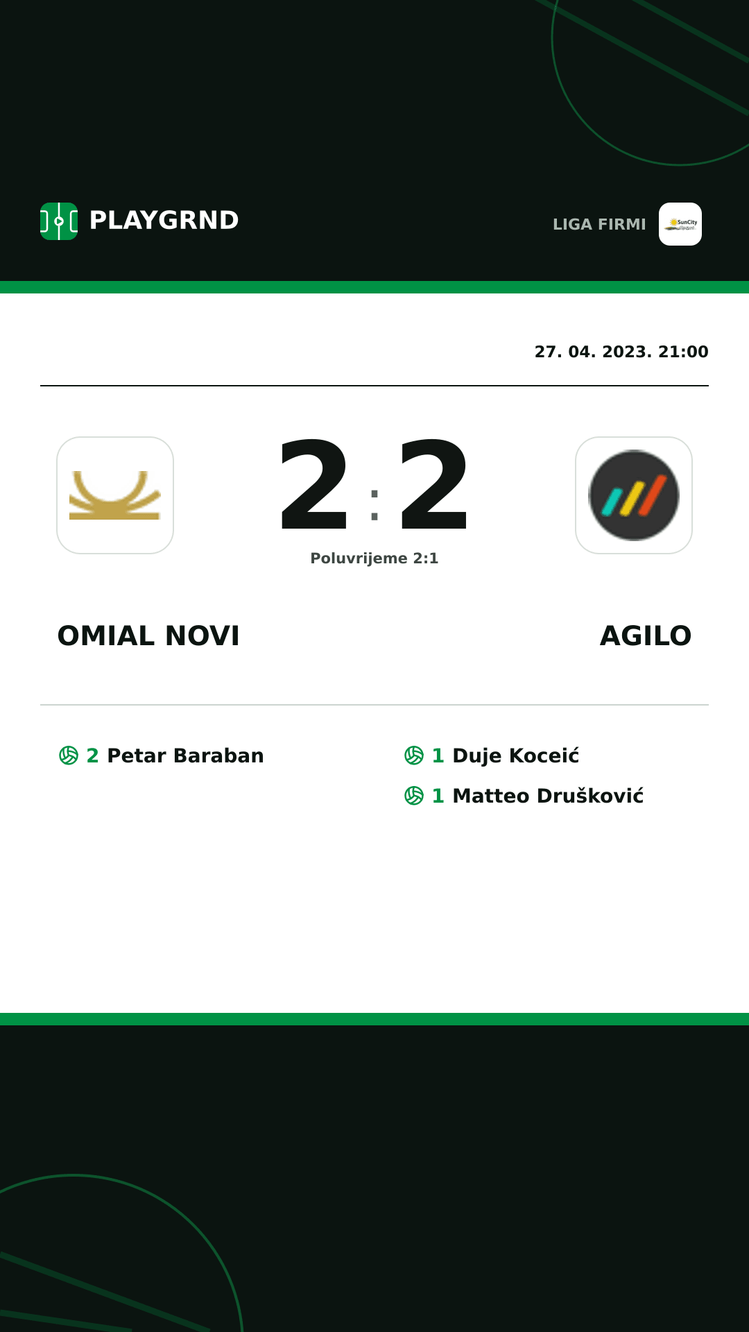 Instagram slika: Omial Novi 2:2 Agilo