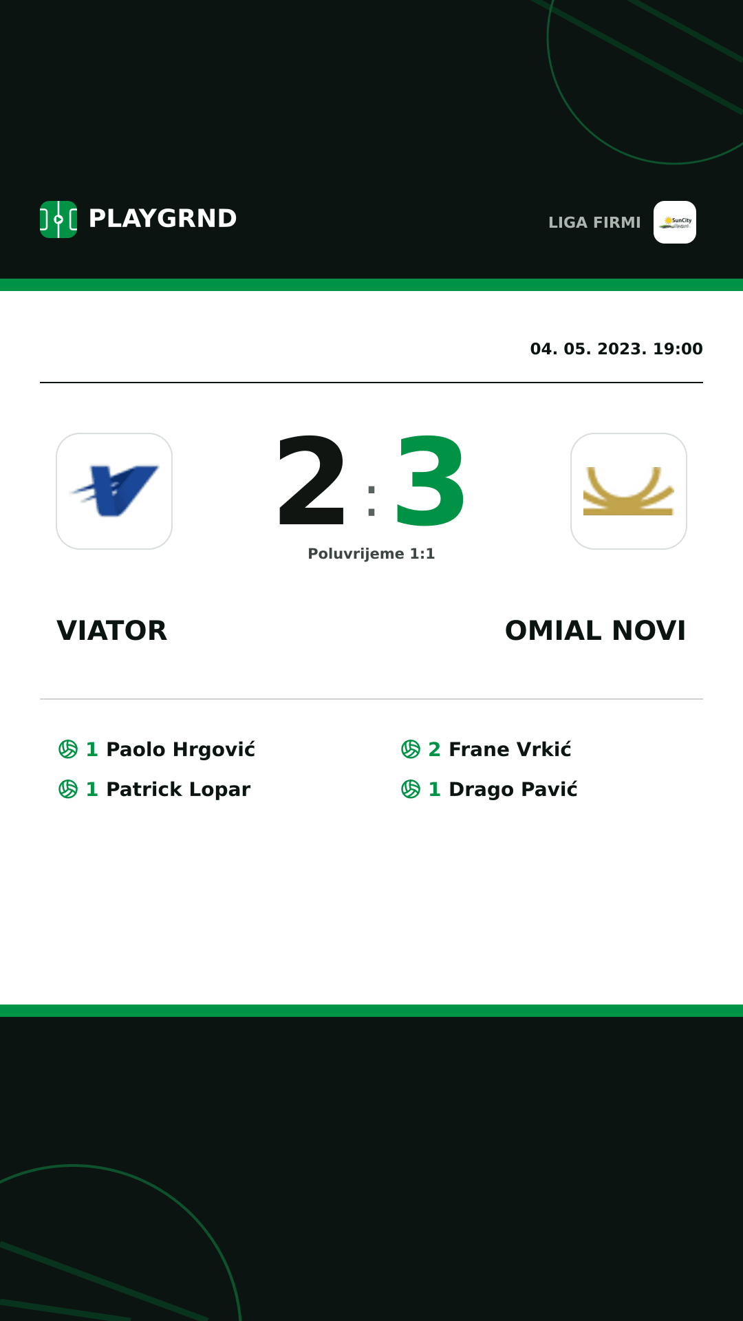 Instagram slika: Viator 2:3 Omial Novi