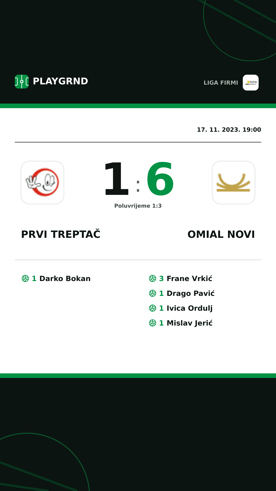 Instagram slika: Prvi Treptač 1:6 Omial Novi