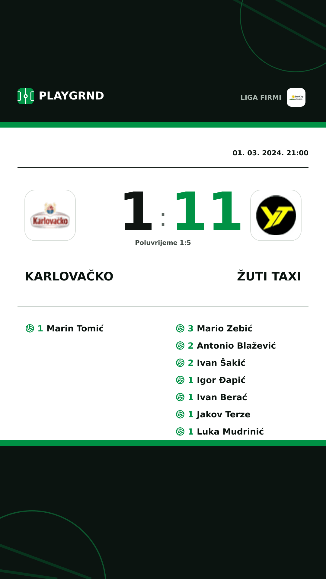 Instagram slika: Karlovačko 1:11 Žuti Taxi