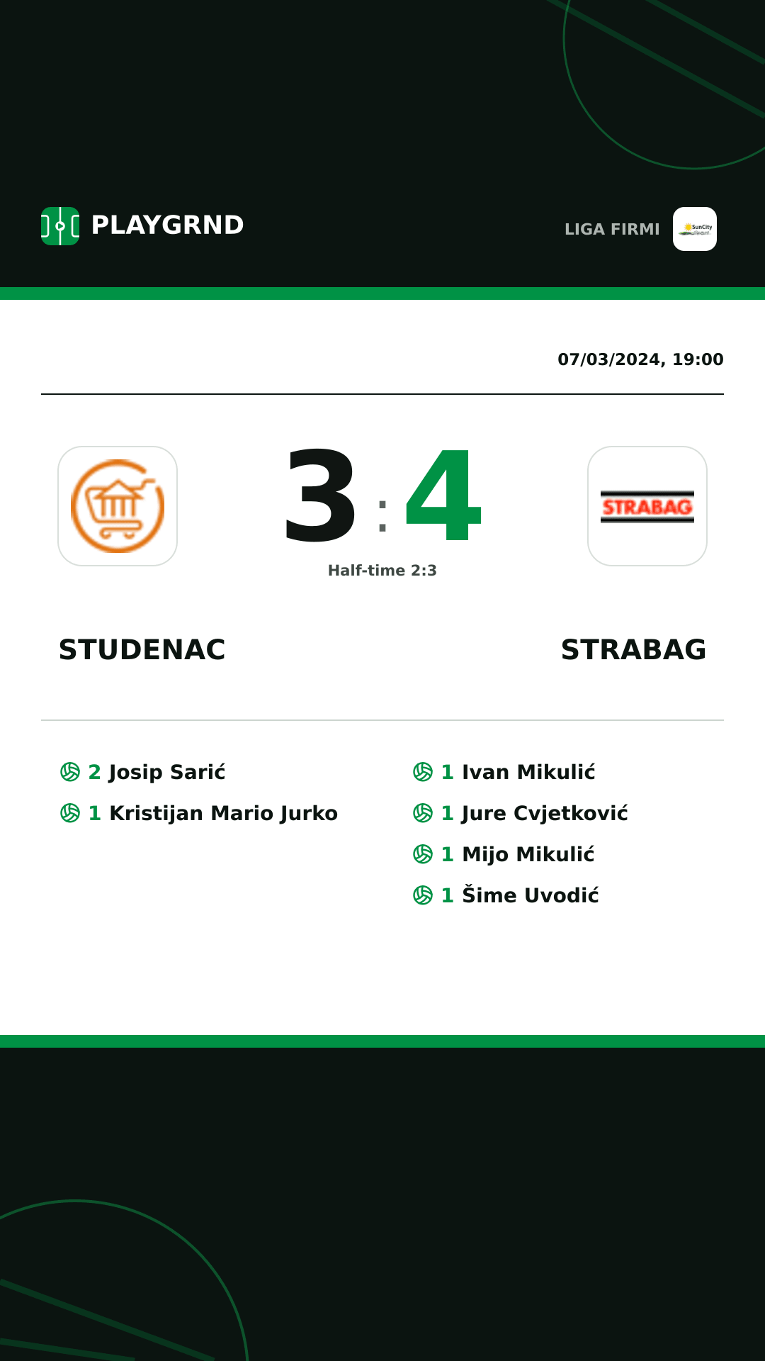 Instagram artwork: Studenac 3:4 Strabag