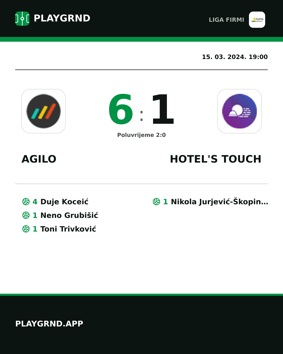 Instagram slika: Agilo 6:1 Hotel's Touch